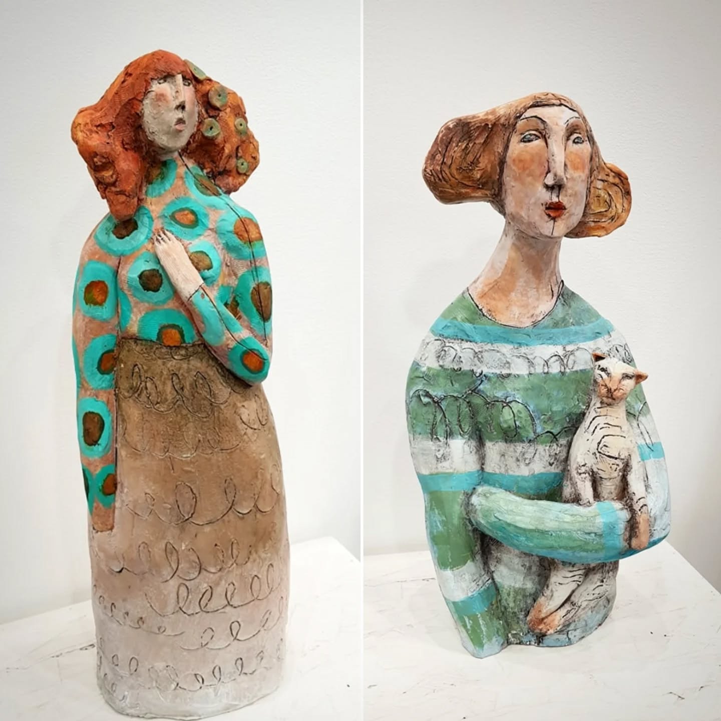 #nathalieguetdesch #sculpture #galerielessouliersrouges #clisson #tresors