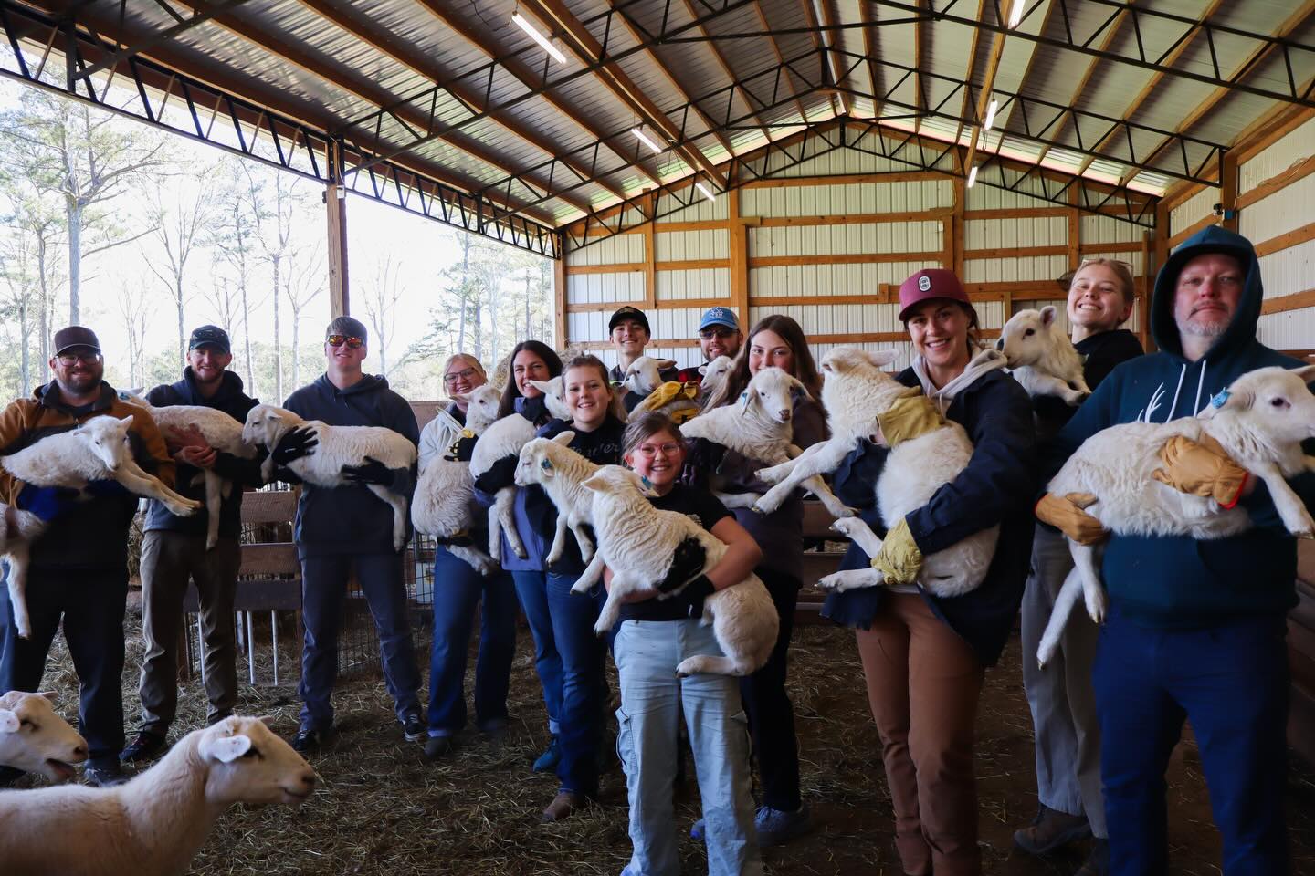 Thank “ewe” to our friends from Gallatin Valley Church in Montana! We appreciate your help on the farm, and your interest in our mission!
