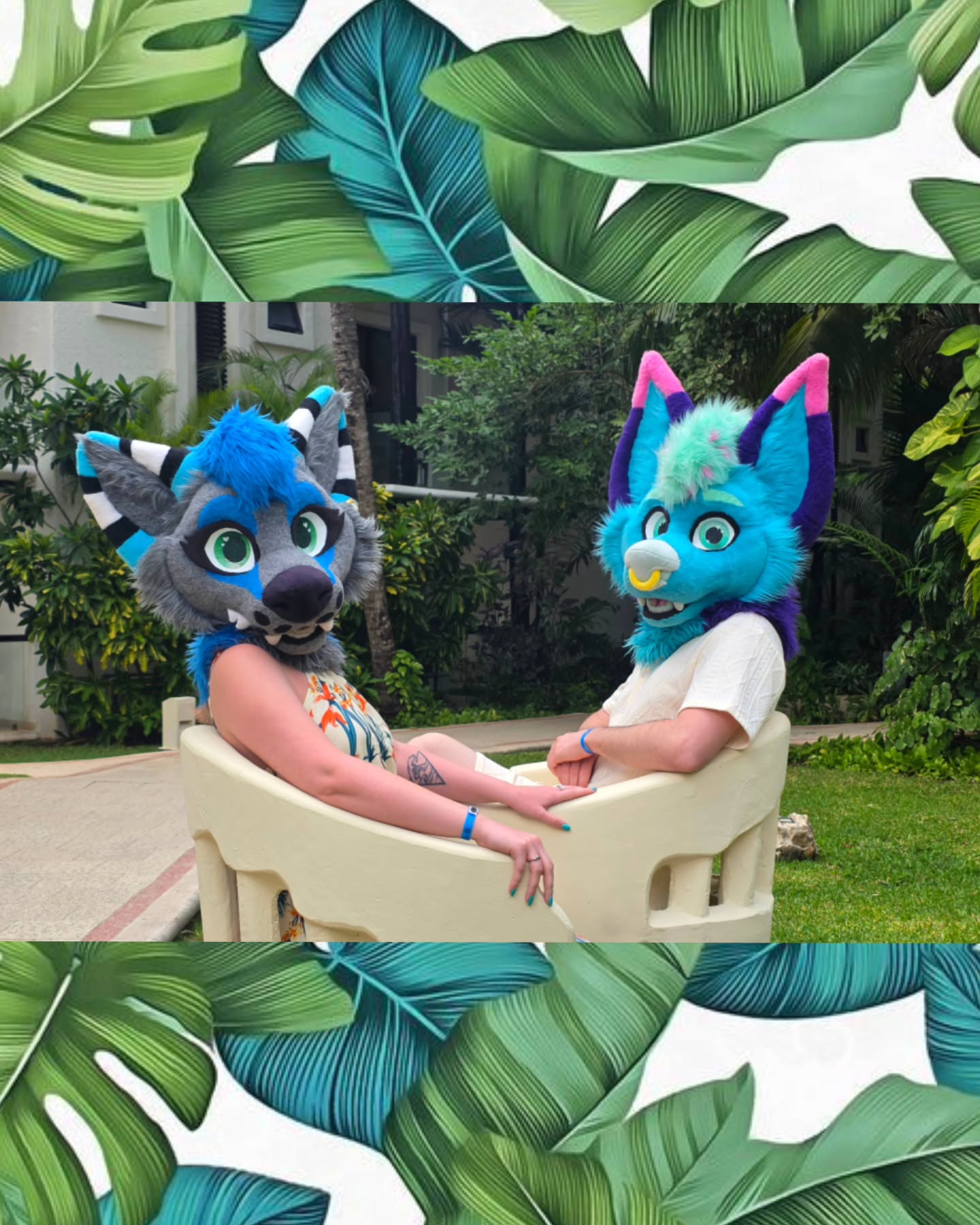 Happy #FursuitFriday from us to you ππ
-
#furries #fursuit #tropicalvibes #vacation