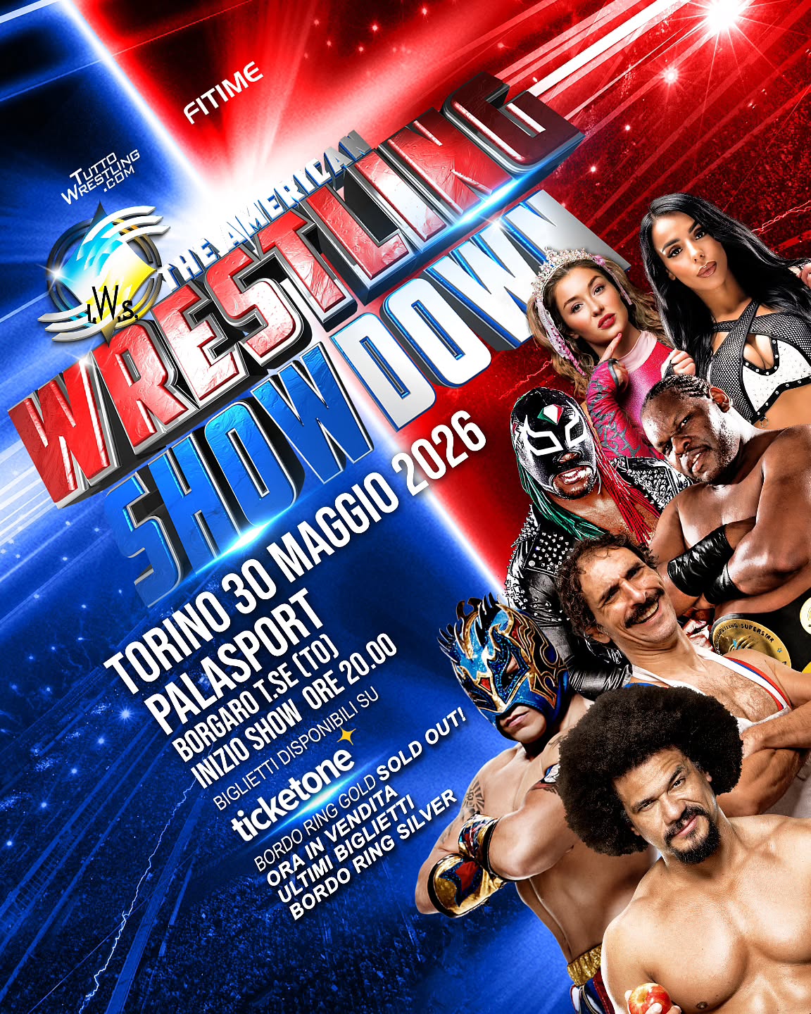 🚨 Bordo Ring GOLD SOLD OUT.
⚠️ Restano gli ultimi posti a Bordo Ring SILVER.
Il 30 maggio, al Palazzetto dello Sport di Borgaro Torinese, arriva
IWS – The American Wrestling Showdown.
Tra le Superstar annunciate
⭐ Carlito
⭐ Kalisto aka Samuray del Sol ( special guest)
⭐ Luigi Primo ( special Attraction)
✨️ Amale dai ring WWE Nxt Uk
e tanti altri protagonisti della scena mondiale e del roster internazionale IWS
📍Palasport di Borgaro T.se
🤼♂️ Inizio Show ore 20.00
🔥 Tutti i titoli IWS in palio
🎤 Meet & Greet +Q&A con Showdown Experience con i protagonisti dello show dalle ore 16.30
E non è finita qui…
altre sorprese verranno annunciate nelle prossime settimane.
Il 30 maggio sarà una giornata indimenticabile.
Dal vivo è tutta un’altra storia 🔥
🎟️ Non aspettare troppo
👉 scegli il tuo posto su Ticketone
👥 Disponibili formule per gruppi in tribuna non numerata.
#IWS #WrestlingShowdown #Torino #WrestlingItalia #WWETorino