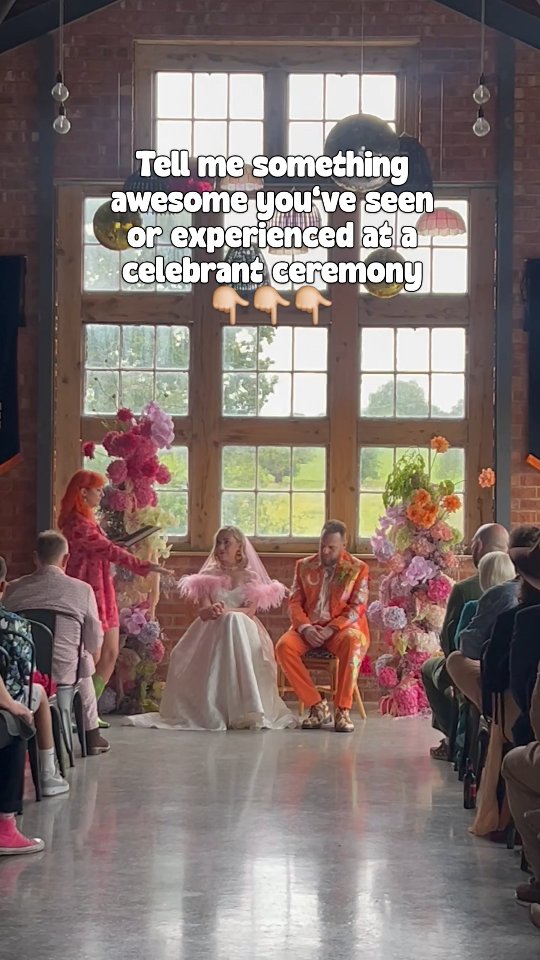 Whether it was at your own wedding or you were a guest or supplier, share something in the comments! ๐๐ผ
And if you're considering or planning a celebrant ceremony of your own, check out the possibilities! ๐ง
#celebrantceremonies #weddingcelebrant