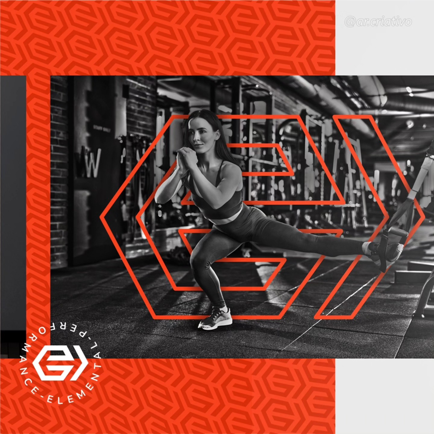 Quando o @lourencogrill e o @rafadummer nos procuraram para criar o nome e a identidade visual de um espaço que fosse muito mais do que uma academia comum, desde a primeira conversa sabíamos que o resultado seria incrível.
A @elemental.cmq é um centro de treinamento com um método próprio, focado em saúde e performance.
No nome Elemental, destacamos a essência do que é fundamental e essencial (saúde, equilíbrio e qualidade de vida).
O símbolo incorpora elementos visuais que remetem à performance, expertise e movimento. Suas linhas precisas e firmes evocam robustez e força, enquanto a inclinação do conjunto transmite dinamismo e agilidade. Já o nome, com traços fluidos e conectados, adiciona um toque humanizado e reforça a identidade única da marca.
Na paleta de cores, o laranja simboliza energia e calor, criando um excelente contraste com o preto, o que traz ainda mais vibração e impacto à composição.
#arcriativo #cultiveboasideias #design #pelotas #bagé #camaqua #fitness #academia #identidadevisual #identidadedemarca #logodesign #branding #designgrafico