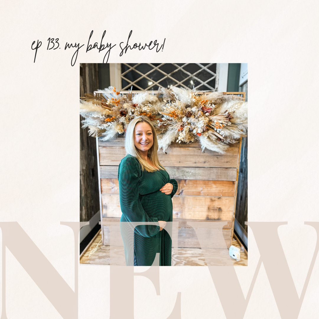 Taking a walk after your Thanksgiving feast? Or hiding out in a guest room from your crazy family?
Tune into the latest episode of More with Nikki Dutton (a short one!) to hear about my baby shower from last Saturday!
Available everywhere you find your podcasts ✨