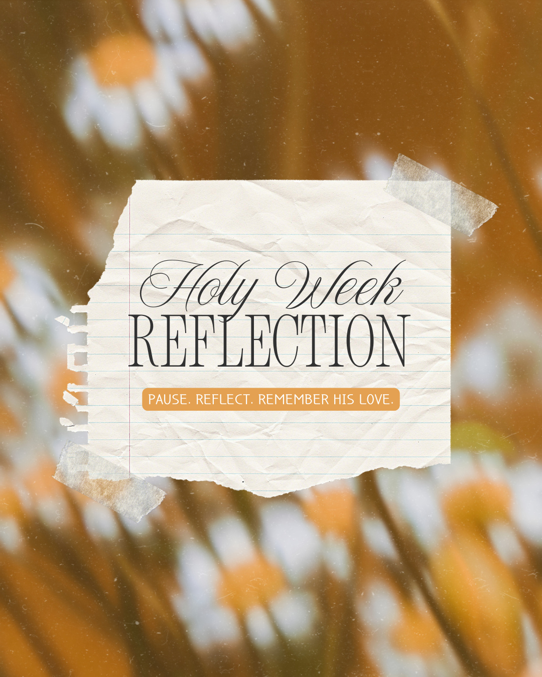 A time to pause, to remember, and to reflect on a love that carried everything for us.
Let’s walk this journey with intention.
#EasterisComing #Reflecton #OurPurpose #Gospel