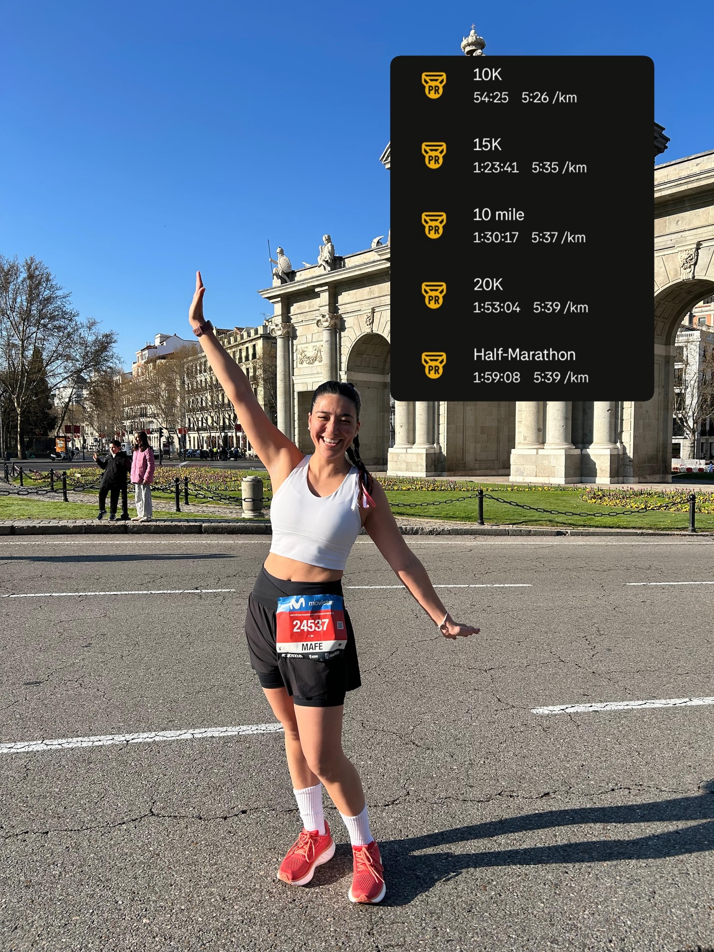 5 PB 1 race
That’s how we do it in my house.
#running #halfmarathontraining #race #halfmarathonprep