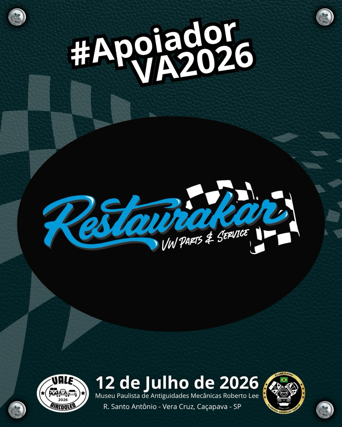 🔧🚗 Tradição e excelência no universo dos clássicos!
A @restaurakar.oficial é especialista em Volkswagen clássicos e Porsche desde 1991, unindo experiência, qualidade e paixão em cada projeto.
Com peças nacionais e importadas e atuação em restaurações originais e projetos customizados, a Restaurakar é referência para quem busca alto nível em cada detalhe.
História, conhecimento e resultado — tudo o que um clássico merece. 💛
#ValeAircooled2026 #Restaurakar #VWClássicos #PorscheClassics #carrosantigos