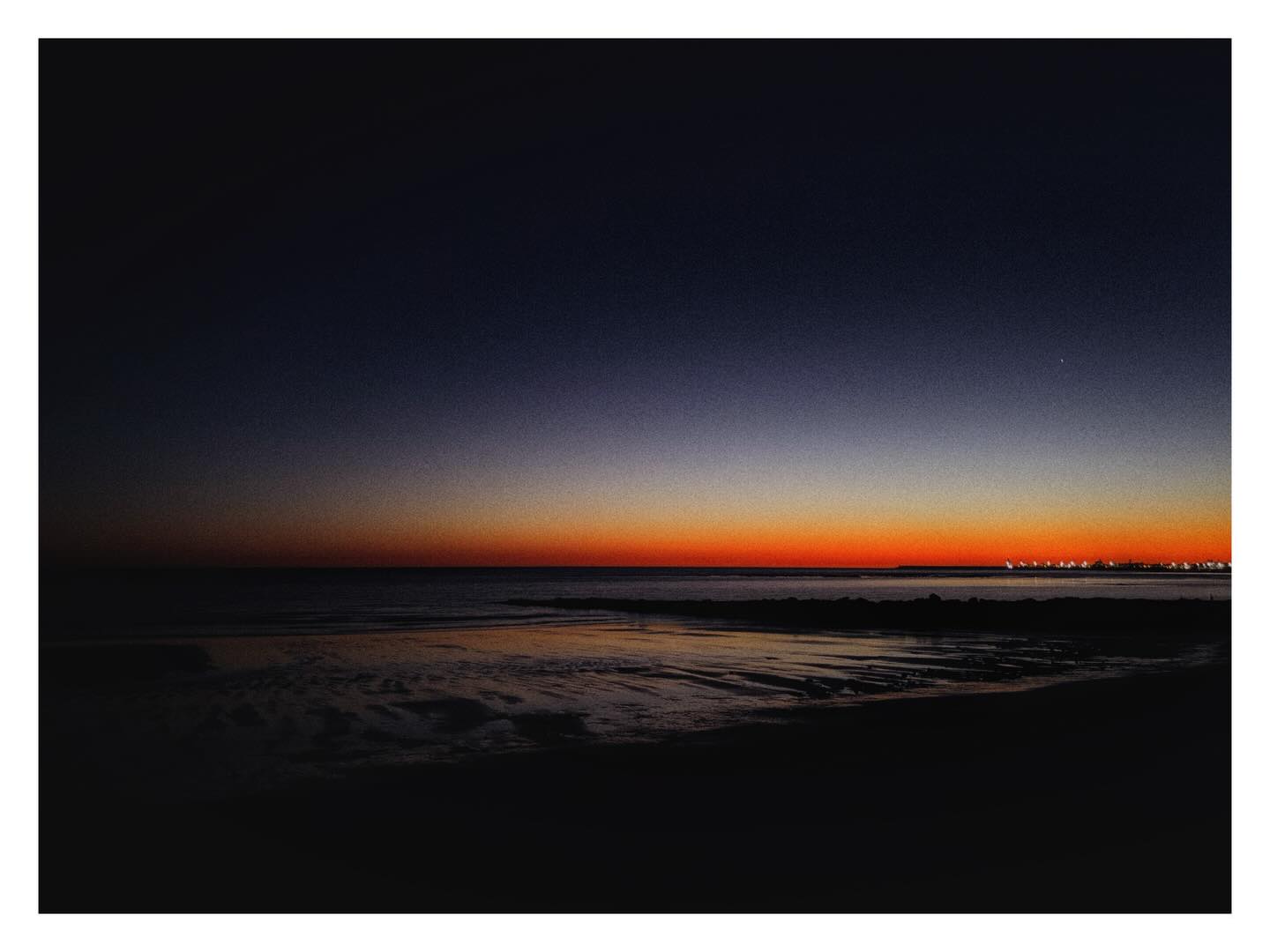 I needed to touch the water before the sun went all the way down. I did. #livethelifeyoulove