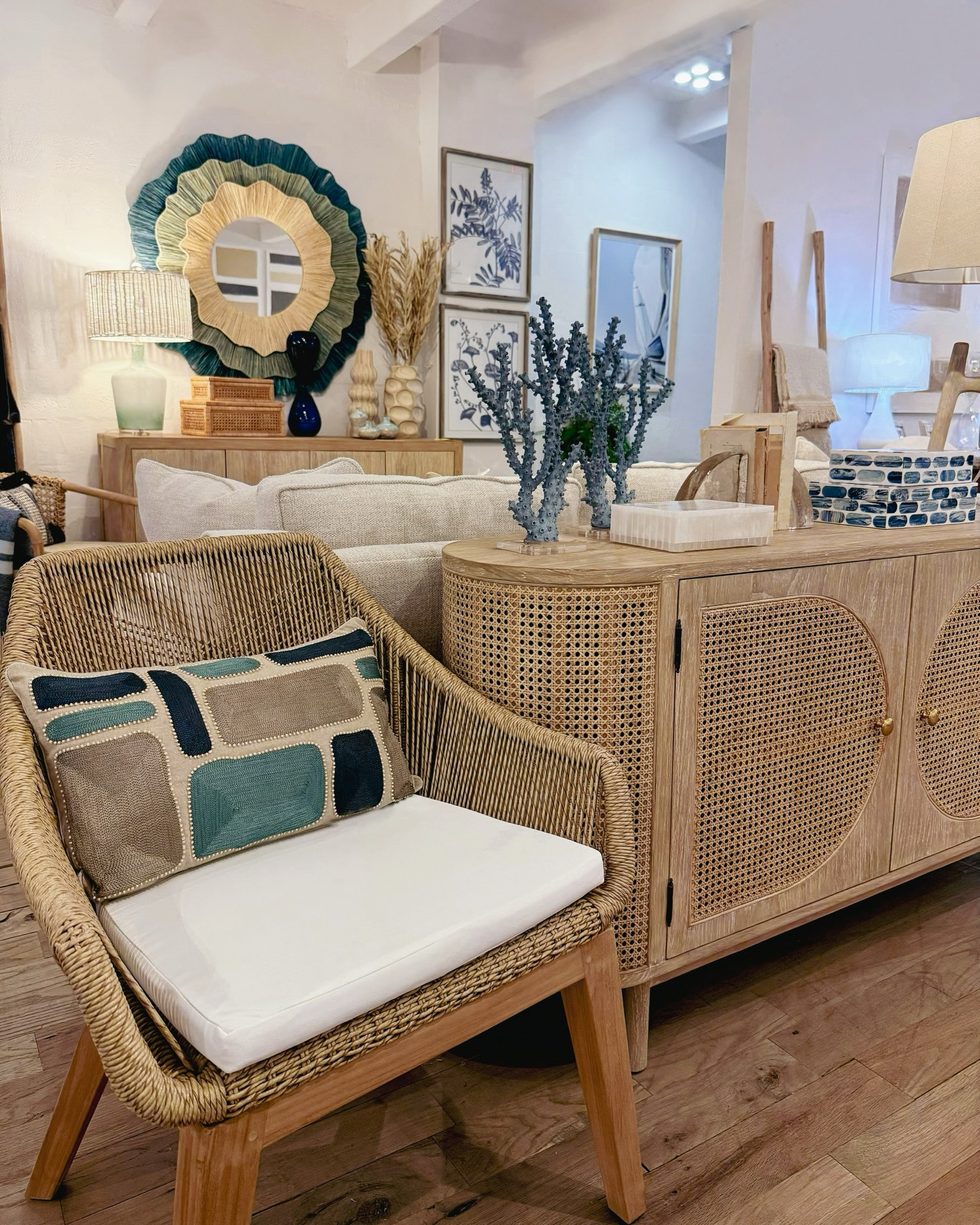 a little coastal, a little collected