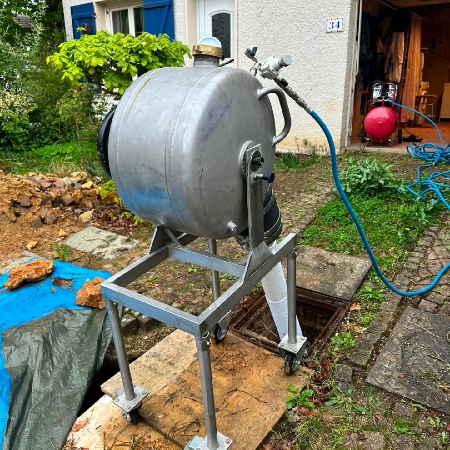 Chemisage de 9ml dn125