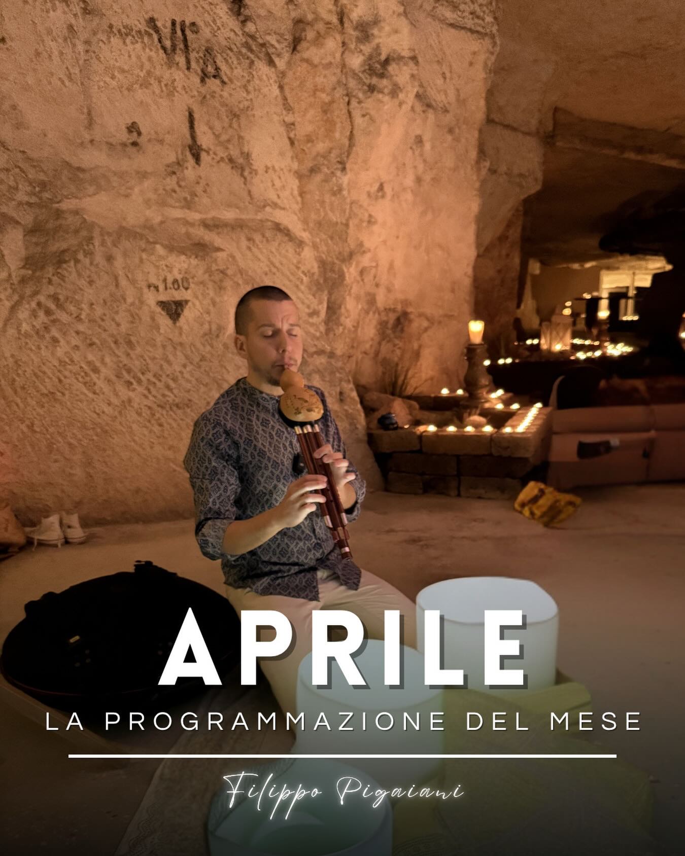 🗓️La programmazione del mese:
🟢 MERC, 1 apr alle 20:30
Lazise (VR) | Bagno di Suoni e Oli Essenziali 🪔 “assieme ad Alessia”
🟢 GIOV, 2 apr alle 21:30
Occhiobello (RO) | Bagno di Suoni e Oli Essenziali 🪔 “assieme ad Alessia”
🟢 Ven, 3 apr alle 20:30
Arcugnano (VI) | Bagno di Suoni a 4 mani per 2 ore di vibrazioni - “🛸 assieme a Raffaello
🟢 SAB, 4 apr alle 14:30
Colli Euganei (PD) | Trekking + Bagno di Suoni tra i TULIPANI in Fiore 🌷
🟢 MART, 7 apr alle 20:45
Bologna | Bagno di Suoni e Oli Essenziali 🪔 “assieme ad Alessia”
🟢 VEN, 10 apr alle 20:15
Pescantina (VR) | Bagno di Suoni a 4 Mani - Gong, Handpan e Fiati - “🎷 assieme a Pepito Ros”
🔵 SAB, 11 apr alle 10:00
Padova | Corso Handpan Base - 1° Livello - “👨🏫 condotto da raffaello”
🔵 SAB, 11 apr alle 10:00
Scandicci (FI) | Corso Handpan Base - 1° Livello 🛸
🟢 SAB, 11 apr alle 17:30
Scandicci (FI) | Bagno di Suoni e Oli Essenziali 🪔 “assieme ad Alessia”
🟢 MERC, 15 apr alle 20:30 🌊 EVENTO SPECIALE 🌊
Ferrara | Bagno di Suoni Fluttuando in Piscina 🛟 | “assieme ad Alessia”
🟢 VEN, 17 apr alle 20:30
San Donà di Piave (VE) | Bagno di Suoni e Oli Essenziali 🪔 “assieme ad Alessia”
🔵 SAB, 18 apr alle 10:00
Rovigo | Corso Handpan Base - 1° Livello 🛸
🟢 SAB, 18 apr alle 17:30
Rovigo | Bagno di Suoni e Oli Essenziali 🪔 “assieme ad Alessia”
🟢 DOM, 19 apr alle 17:30
Bolzano | Bagno di Suoni e Oli Essenziali 🪔 “assieme ad Alessia”
🔵 DOM, 19 apr alle 10:00
Brescia | Corso Handpan Base - 1° Livello - “👨🏫 condotto da Raffaello”
🔵 MERC, 22 e GIOV, 23 apr alle 20:00
Rimini | Corso Handpan Base - 1° Livello (in due serate) 🛸
🟢 VEN, 24 apr alle 21:00
Ferrara | Bagno di Suoni e Oli Essenziali 🪔 “assieme ad Alessia”
🪨 DOPPIO EVENTO SPECIALE ✌️
🟢 SAB, 25 e DOM, 26 apr alle 20:30
Longare (VI) | Bagno di Suoni nella GROTTA di “Chez Les Grottes”
🟢 MERC, 29 apr alle 21:15
Mestre | Bagno di Suoni e Oli Essenziali 🪔 “assieme ad Alessia”
Per ulteriori info link in Bio:
📱whatsapp: 347 948 0292
#filippopigaiani #bagnodisuoni #campanetibetane #suonoterapia #handpanmusic