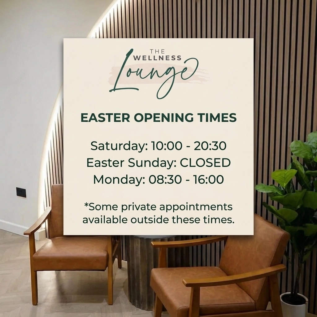Planning your Easter recovery? 🐰✨
Whether you’re looking to escape the family chaos or need a post-roast reset, we’re here to help you recharge this long weekend. From our ice baths and saunas to a cozy flat white in the Coffee Lounge, Cardiff’s favorite recovery spot is open for your wellness ritual.
Recovery is always better together. 🫶 Why not swap the bank holiday drinks for a group session in our Public Contrast Lounge? It’s the perfect way to reset your nervous system and catch up with friends.
📍 EASTER OPENING HOURS
✨ Saturday: 10:00 - 20:30
✨ Easter Sunday: CLOSED
✨ Monday: 08:30 - 16:00
*Psst... Some private appointments are available outside of these times, just get in touch!*
Take a moment for yourself in our Therapy Lounge or catch up in the Coffee Lounge. Whether it's oxygen therapy or a sports massage, we have everything you need to feel your best before the new week starts.
See you at the lounge! 👋
Tap the link in bio to book your session or DM us.
#CardiffWellness #EasterWeekend #WellnessLounge #CardiffLife