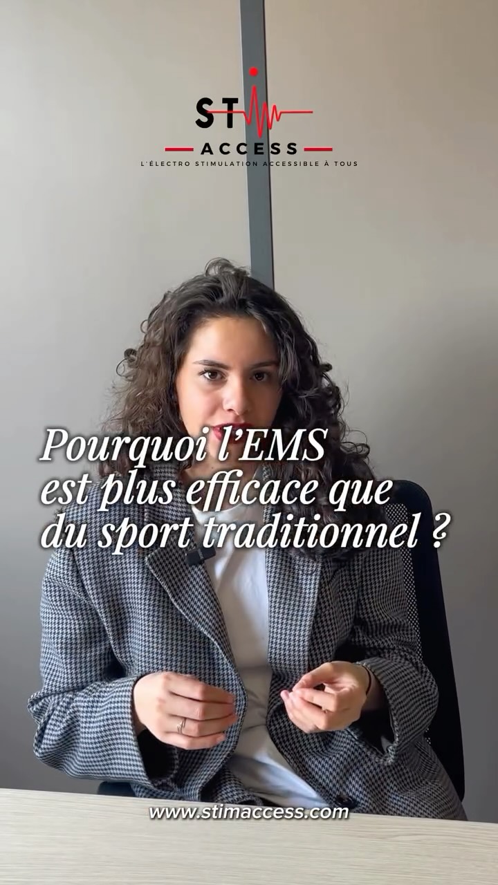 Pourquoi l’électrostimulation vous fait obtenir des résultats plus rapidement ? 💪
EMS - 90% des fibres musculaires stimulées
Sport traditionnel - 20 à 30% de vos fibres musculaires stimulées
Ça fait réfléchir non ?😉
#ems #pertedepoids #stimaccess #sport #anticellulite