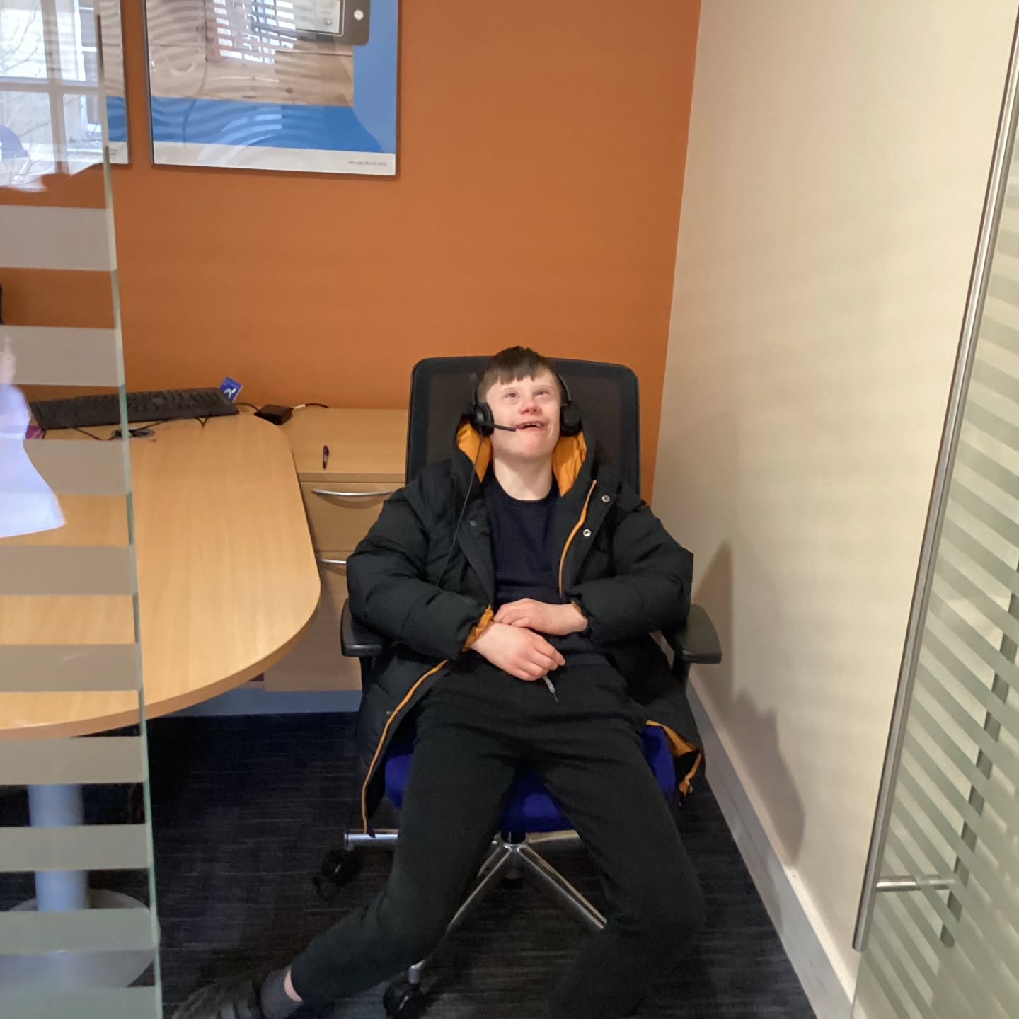 Class 1 have been exploring a wide range of job roles and workplaces, building their understanding and confidence of the world of work. A highlight this term was an exciting visit to Barclays bank, where the young people were given a sneak peek of the upstairs offices. One student even stepped into role-play mode, confidently pretending to deliver financial advice over the phone!
Back in the classroom, the young people have been strengthening their social and teamwork skills through fun turn-taking activities and group games. These sessions have been a great way to encourage communication, collaboration, and confidence. Our up-and-coming chef continues to impress with their growing confidence in the kitchen, preparing a variety of delicious recipes. This chef has been a multi-tasking master, managing to cook sweet and sour noodles whilst making a bed at the same time!