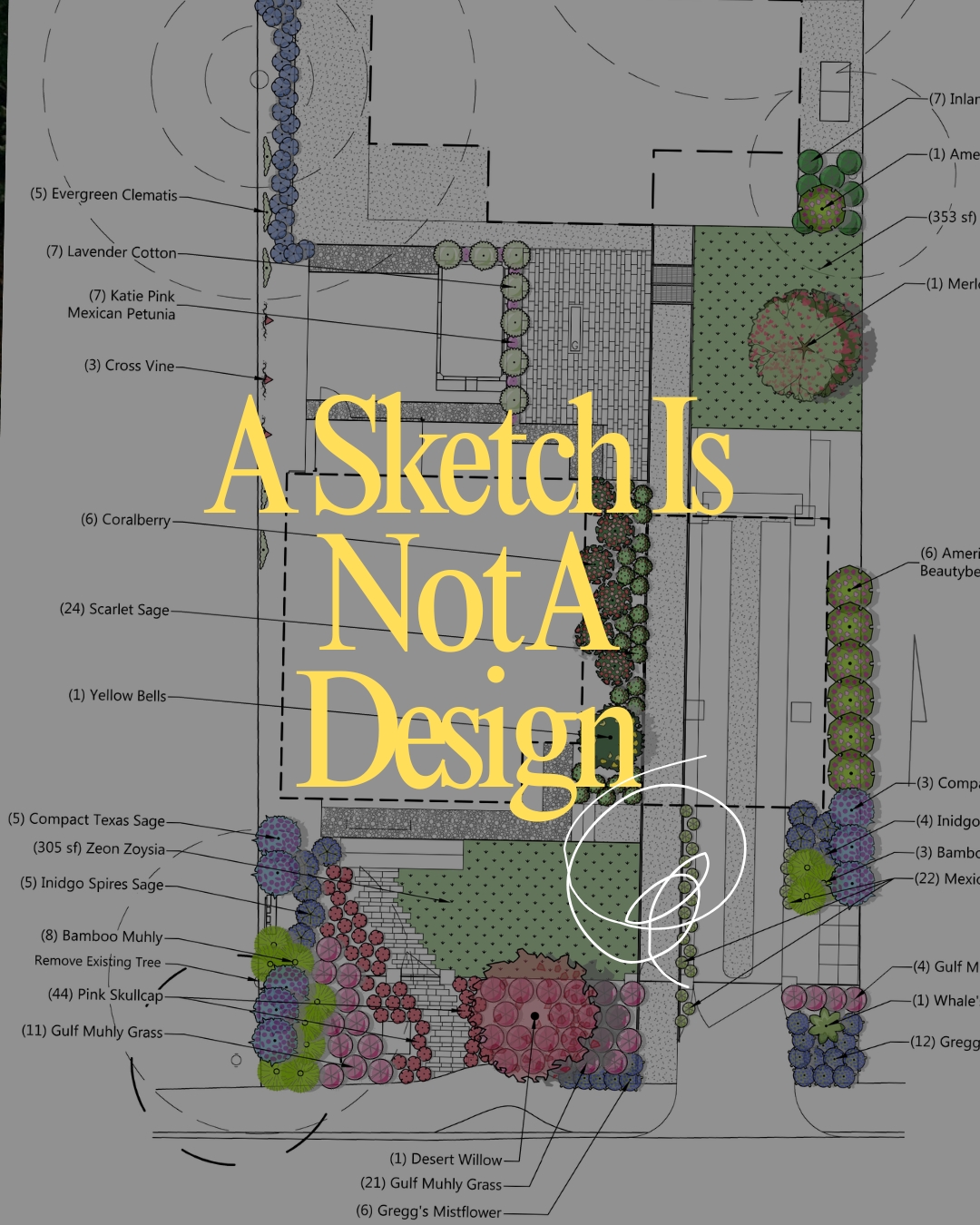 A list of plants and a rough sketch is not a landscape design.
Professional landscape design is where the project actually gets thought through. Where does the afternoon sun hit in July? Where does water flow when it rains hard? How large will that tree be in ten years? What irrigation zones does this property actually need?
These aren't rhetorical questions. They're the difference between a yard that works and one that looks fine in photos but creates problems the moment the seasons change.
Design is also when we collaborate most closely with clients; making sure their vision is heard and stress-tested against real site conditions before a single shovel goes in the ground.
It's not an add-on. It's the foundation everything else is built on.
If a contractor is skipping detailed design to speed up the process or reduce cost, the project hasn't been thought through. You'll feel that eventually.
📌 That wraps our 5-part series on landscape project failures. Questions about an upcoming project? We'd love to chat.