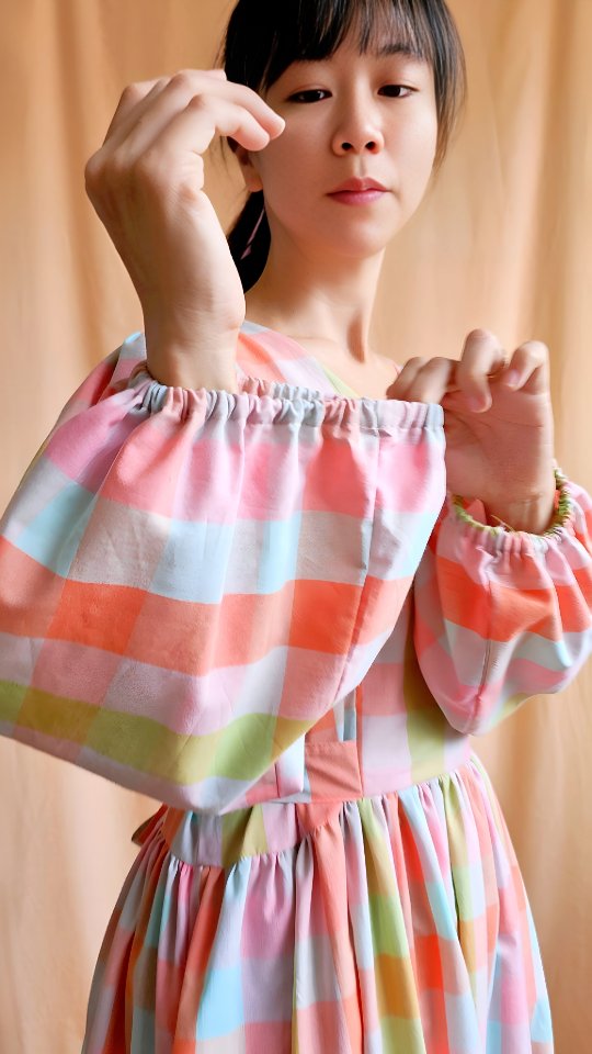 Eowyn in Summer Gelato 🍧
100% organic cotton
Soft pastel gingham that just feels like gentle fun summer
i’ve made four of her so far and each one was such a joy to bring together
Limited fabric left 🤍
Made to order