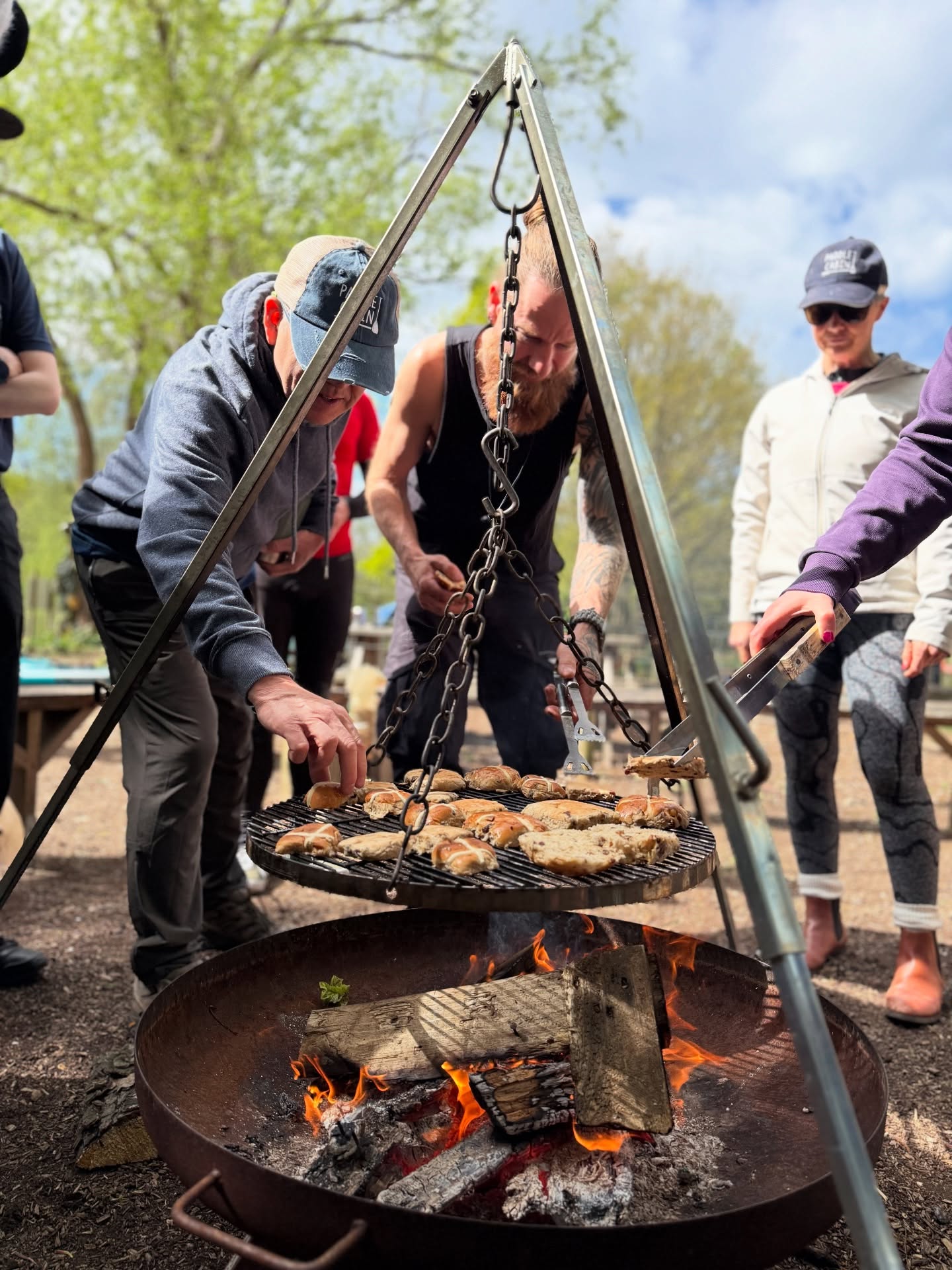 Because why wouldn’t we have hot cross buns on the campfire 😭😭🥰
We’re all about making the outdoors all part of our ‘normal life’. We all know the benefits of being outside, so make sure we bring adventure to our doorstep to get our fix!
Can’t wait for our social this morning paddling and then getting our campfire grill out for a bit of this 🙌
Gimme a ❤️ if this is a bit of you 👏🏼
#paddlecabin #adventure #community
