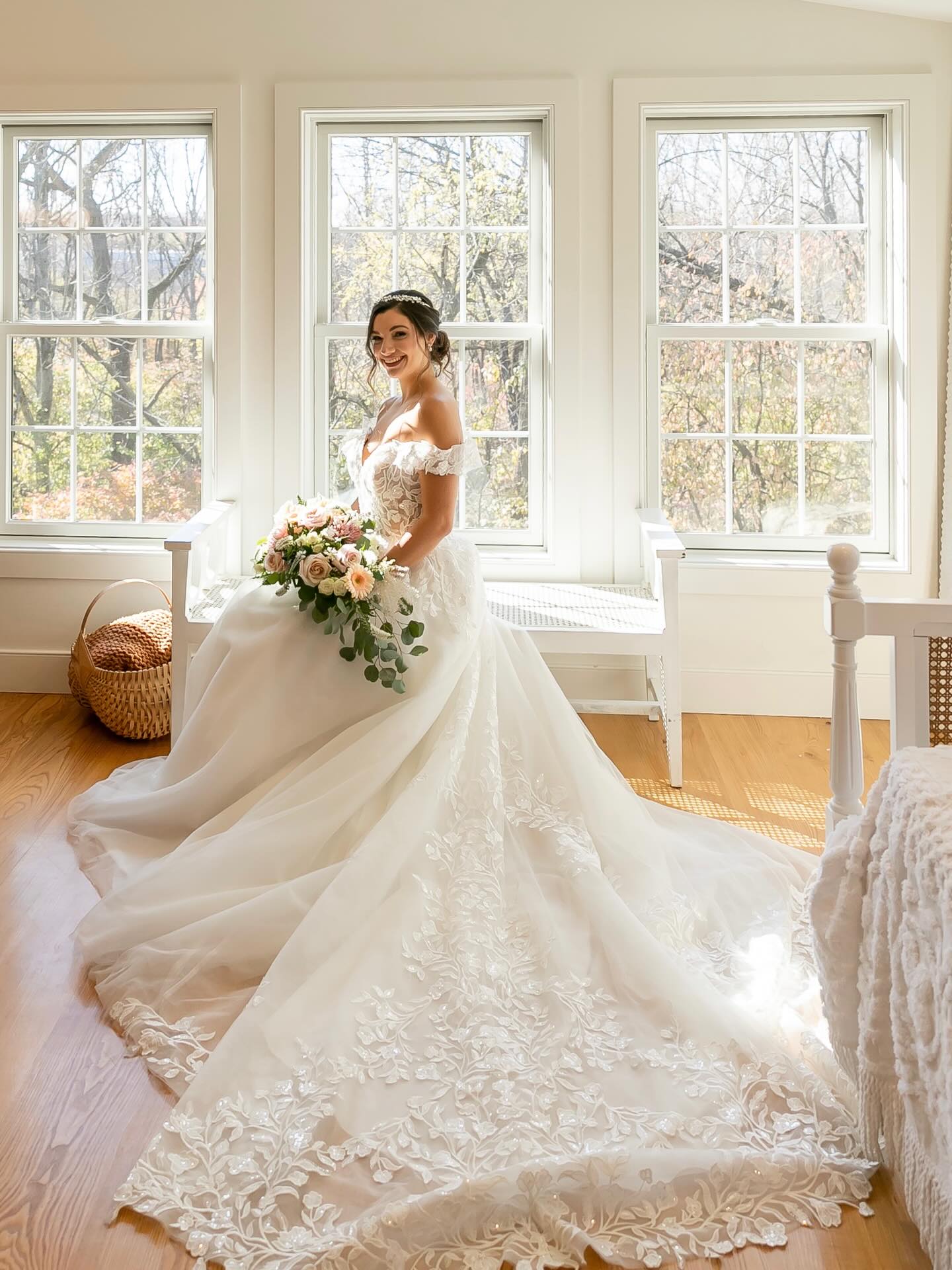 Bridal portraits are one of the most meaningful parts of a wedding day 🤍
In the middle of all the excitement, they create a quiet space to pause, breathe, and take it all in—reflecting on everything that led to this moment and everything that’s about to unfold.
It’s also the perfect time to highlight the details you so thoughtfully chose—your dress, your shoes, your bouquet, your hair—each piece coming together to tell your story.
Making space for these moments isn’t just important—it’s essential. ✨
This beautiful day was put together @paweddingguide
@historicstonebrookfarm
Host✨ - @paweddingguide
Planner/Designer🥳 - @emilyyostplanning
Venue💒 - @historicstonebrookfarm
Florals💐 - @alwaysbeautifulfloraldstudio
Makeup 💄- @_beauty_by_lissa_
Hair💇♀️ - @beautybybeckiii
Decor 🪞- @lilacandlaceco
Dresses 👗- @countrybrideandgent
Stationary💌 - @alexandrasebastianco
Caterer/Baker🍰 - @mercatinoitalianoquakertown
📸@ctorresphotog
@canonusa
#paweddingphotographer #paweddings #paweddingguidestyledshoot #cortneytorresweddingphotography #njweddingphotographer