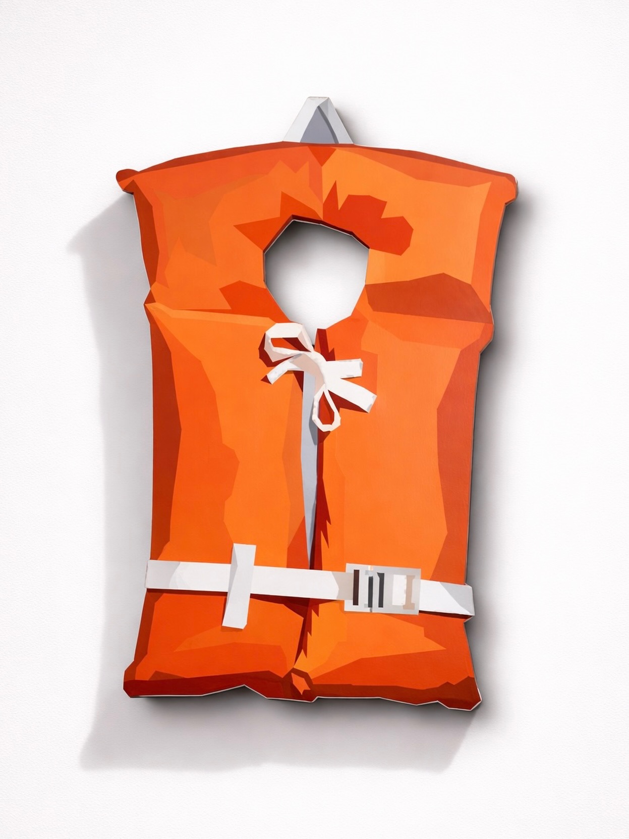 This Is A Life Saving Device (No. 2)
I had so much fun creating these custom cut life jacket pieces for my latest collection launch.
All three pieces were scooped up on opening night @artistprojectto this past week, and most excitingly, will be hanging all together in their new home 😊
This Is A Life Saving Device (No 2)
2026
Acrylic on Birch Panel
Approx. 16” x 24”
Sold