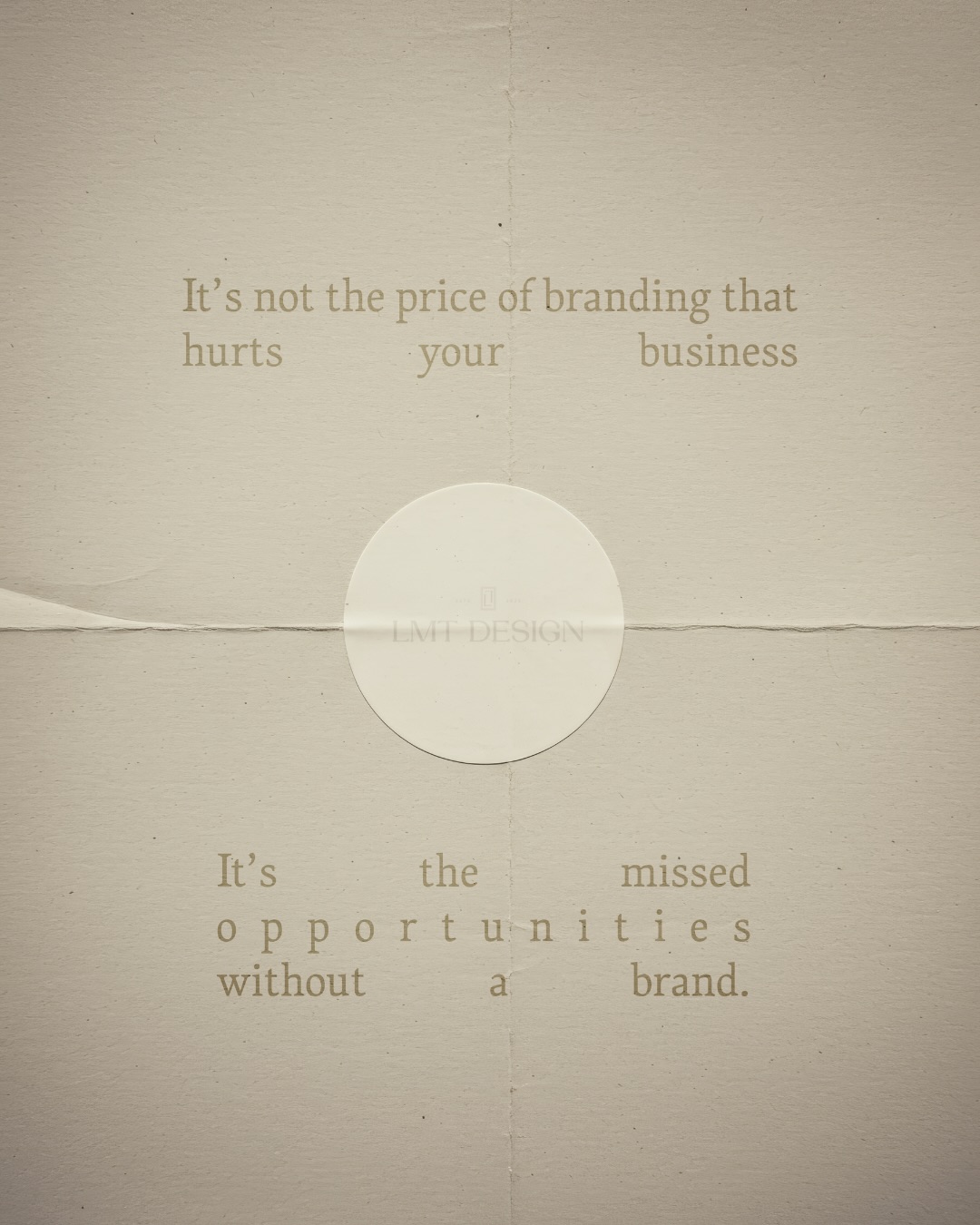 It’s not the price of branding that stings, it’s everything you’re missing without it!
If you’re a business owner, you’ve probably felt this…
You’re posting consistently but it’s not turning into real inquiries
You’re getting ghosted after sending your pricing
You know your work is good… but your business just isn’t being taken as seriously as it should be
That’s not a skill problem.
It’s a perception problem.
Because before anyone hires you, they’re naturally judging your business to check all the boxes if your product or service is worth it.
And if your brand doesn’t instantly communicate value, trust, and professionalism… they move on.
Not because you’re not good enough (because you absolutely are!) But because your brand isn’t showing that you are.
The missed inquiries
The lower-budget clients
The constant feeling of having to “prove yourself”
That’s the real cost.
A strong brand shifts all of that.
It attracts the right people, builds trust faster, and positions you at a level where people expect to pay more.
#branddesign