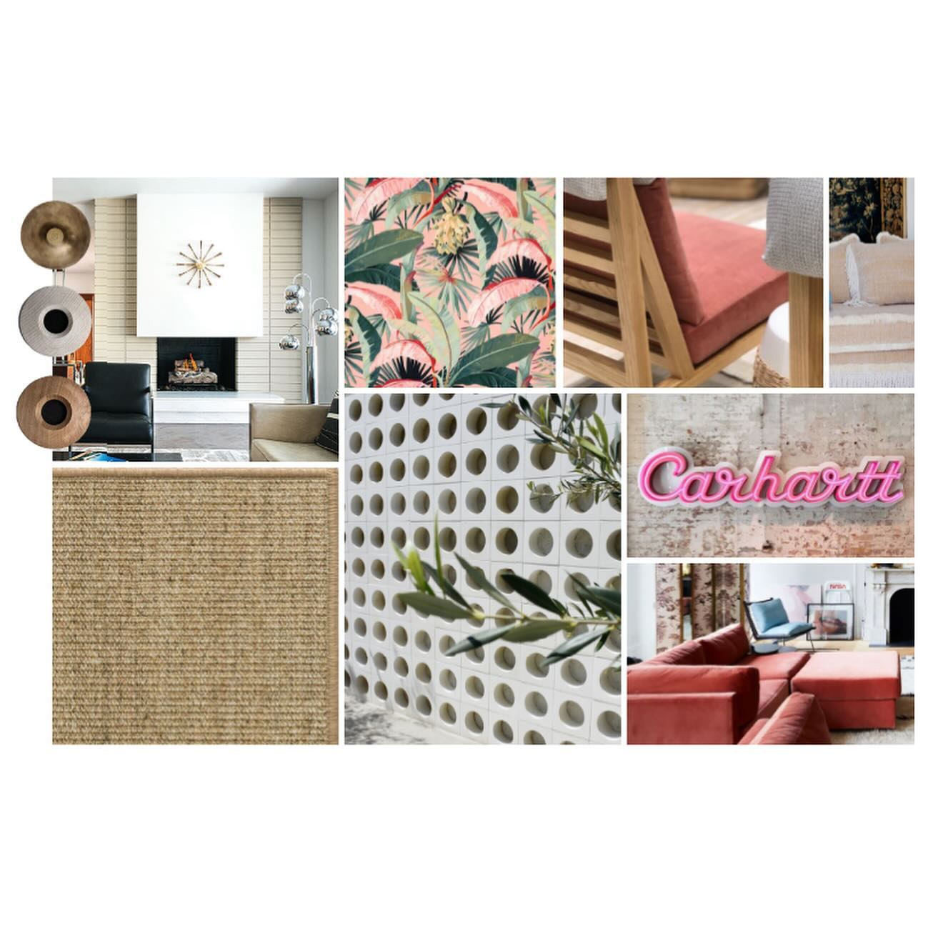 Another amazing heat with Marquis seating!
4th year in a row collaborating with @marquisseating and this one is for the books! inspired by Palm Springs — we focused on punchy and vibrant textures mixed with soft curves. Nothing quite like a contrast welt on bright coral fabric. Shoutout Marquis team who brought this booth to life.
Here’s how it all starts!
Wallcovering: @mokumstudio
Lightning: @hudsonvalleylighting
Fabric: @fildouxtextiles