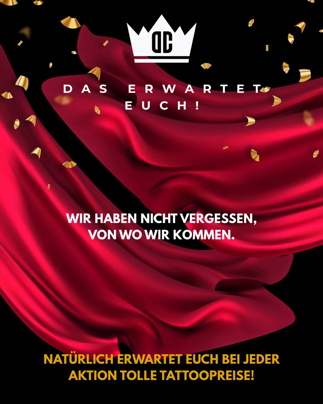⏮️ Preise wie im Jahr 2006
2006 war eine andere Zeit – vieles war günstiger, einfacher und irgendwie nostalgischer.
Genau dieses Retro-Gefühl holen wir für einen Tag zurück. 🖤
Für unser 10-Jahre-Jubiläum drehen wir für einen Tag die Uhr noch weiter zurück.
Retro Day 2006 – Jubiläumskonditionen wie damals.
Ein echtes Throwback an frühere Zeiten und ein besonderes Dankeschön an euch, die diesen Weg mit uns gehen. 🙏
📅 Aktion gilt nur am Retro Day 2006
📅 Der Tattoo-Termin kann natürlich auch später stattfinden
⚠️ Slots sind limitiert – schnell sein lohnt sich
⚠️ Aktion nicht mit anderen Aktionen kombinierbar
📱 WhatsApp: 0664 75138989
✉️ office@dctattoo.eu
#DCTattoo #RetroDay2006 #10Jahre #Jubiläum #Tattoo #Throwback
