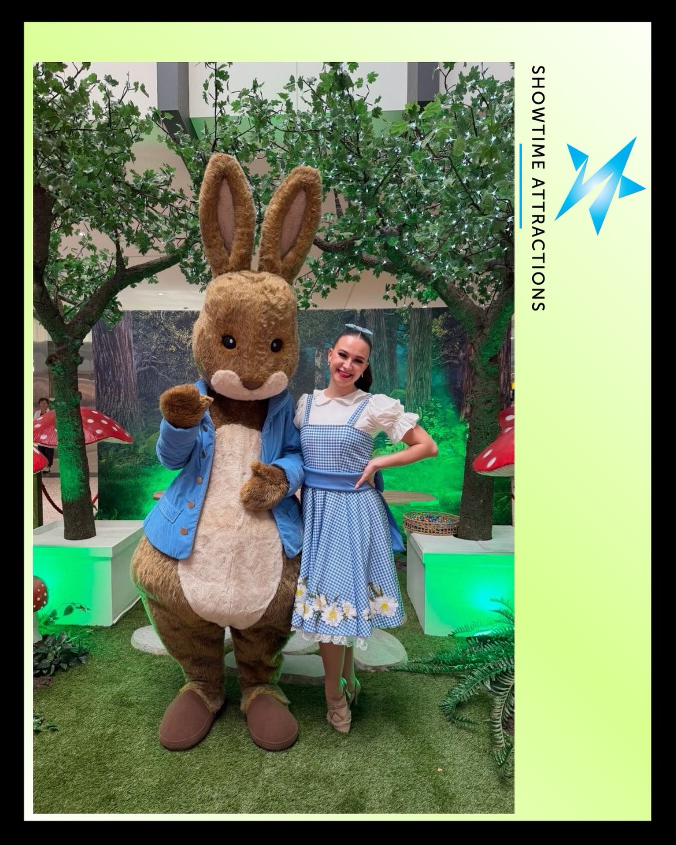 April is here and Easter is officially on its way!
@gracemareeeee and @itsmadibailey kicking things off with @showtime.attractions 🐰
#patrickmanagement #pmtalent #performer #easterbunny #showtimeattractions