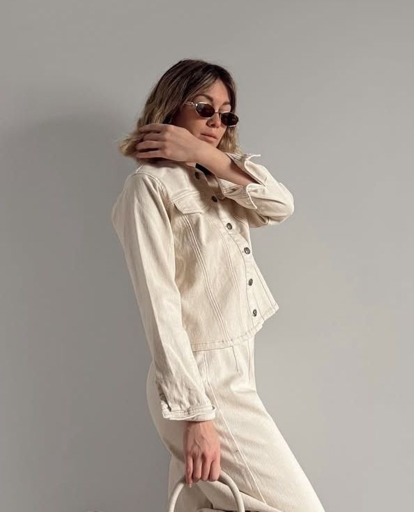 Not sure if I need sunglasses or a scarf…
but the jacket is ready for everything 😂
Inspo by @patricialehmann