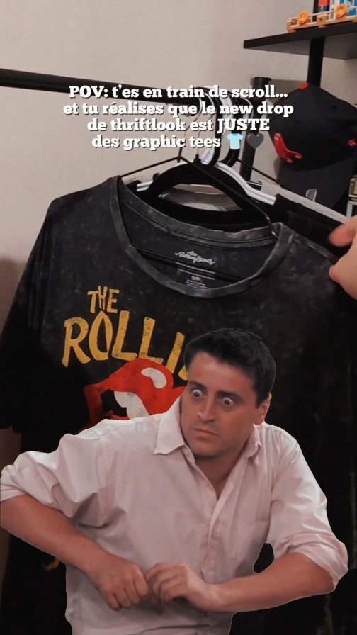 Vintage prints, vibes 90s, energy main character t’as pas besoin de plus.
first come, first served ✨
#thriftlook #newdrop #graphictees #90s