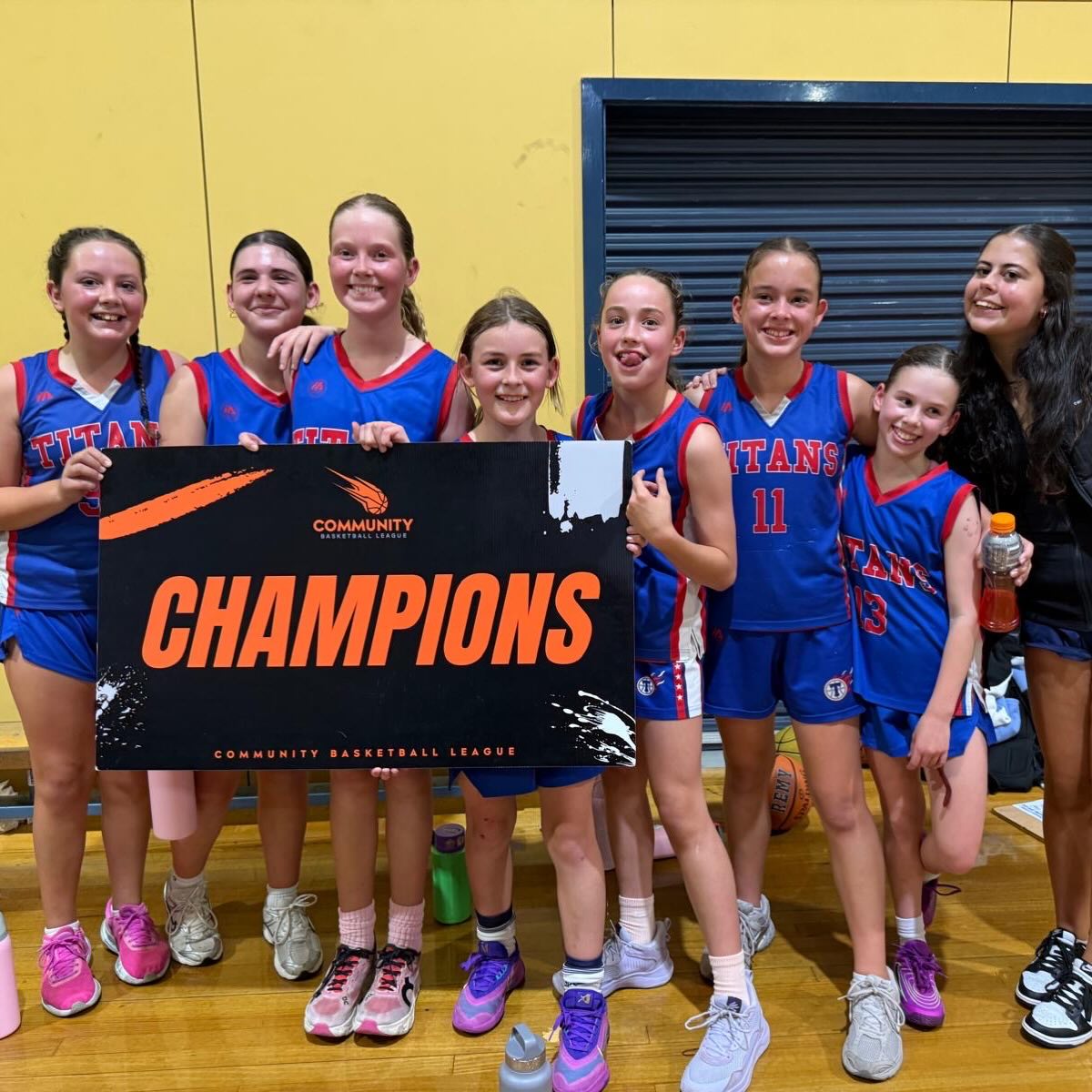 That Champion feeling… 💙❤️