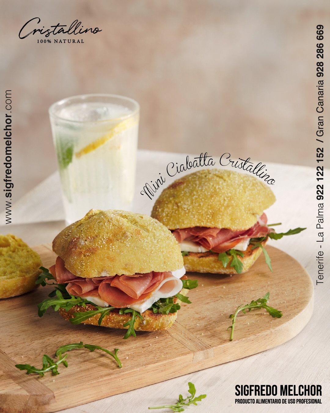 ✨ Novedad 2026 ✨
Llega a nuestro próximo folder de campaña una propuesta que no pasa desapercibida: Mini Ciabatta Cristallino Calabaza y Nueces 🧡
Un pan sorprendentemente amarillo, con una miga ligera y aromática gracias a la combinación de calabaza y nueces. Perfecto para crear bocados irresistibles, desde opciones gourmet hasta propuestas más desenfadadas.
✔️ Alta hidratación
✔️ Fácil manipulación
✔️ Máxima versatilidad
✔️ Especial para el canal horeca
Una base diferente para destacar en carta y enamorar a primera vista… y al primer bocado.
📍 Muy pronto en nuestro catálogo de novedades 2026 @europastry1987 @pancristallino
#SigfredoMelchor #Cristallino #Novedades2026 #PanArtesano #Foodservice Horeca PanPremium InnovaciónGastronómica
