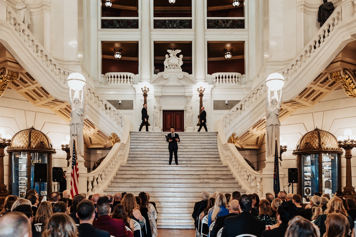 He sealed the deal… then packed the dance floor! Officiant + DJ with @philip3wp - One less vendor. Zero disconnect. 🎤🎧