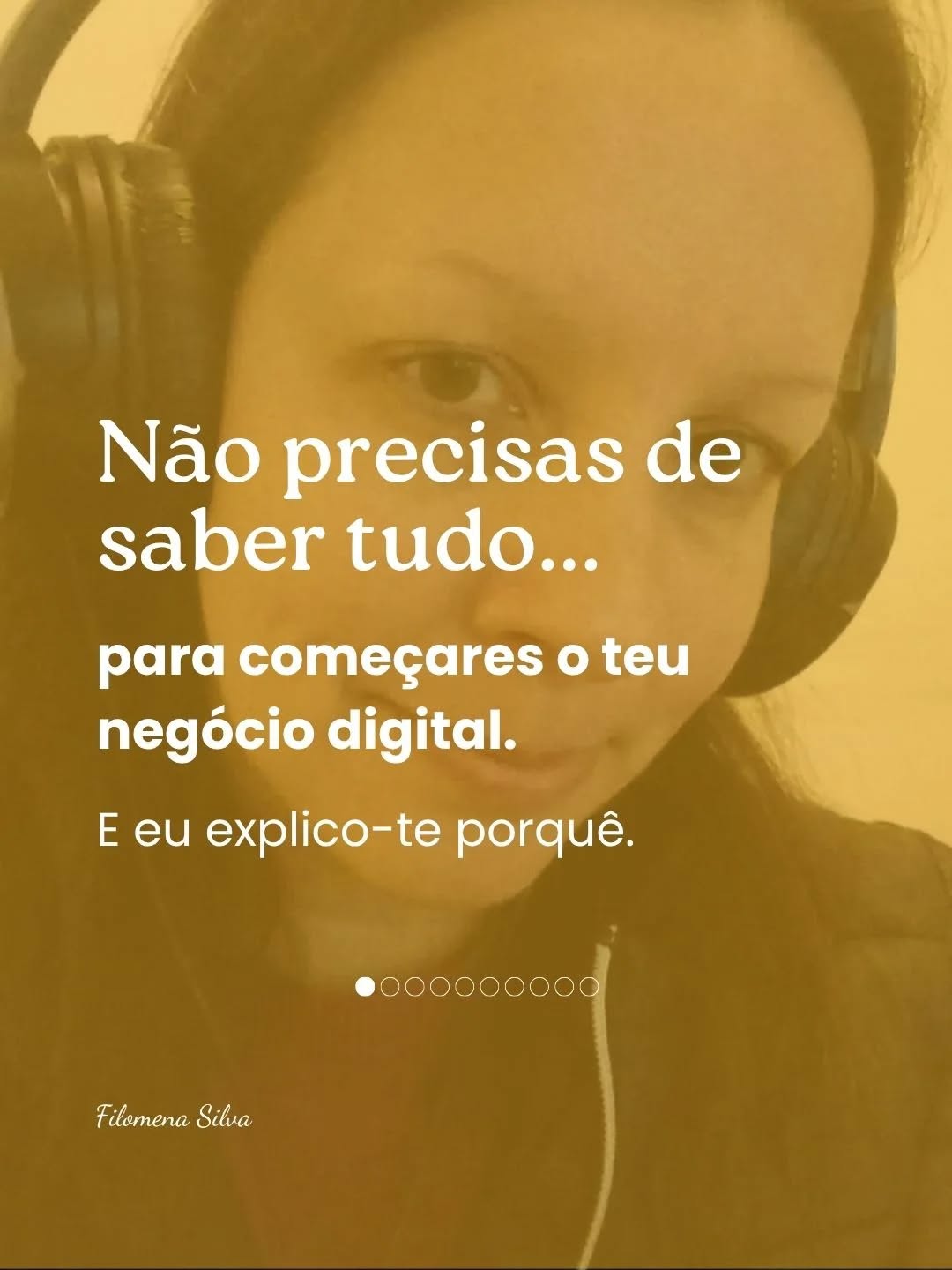 Há uma percepção que bloqueia mais a criação do teu negócio do que a falta de talento.
É a ideia de que precisas de saber tudo antes de começar.
👉 Mais um conteúdo.
👉 Mais uma formação.
👉 Mais um plano perfeito.
E no meio disso tudo, vais adiando.
Não porque não queres começar.
Mas porque sentes que ainda não estás pronta.
Só que há uma coisa que quase ninguém te diz:
👉 Não é a falta de conhecimento que te trava.
🎯 É a falta de direção.
Quando não sabes qual é o próximo passo, tudo parece importante.
E quando tudo parece prioritário… nada avança.
Foi isso que mudou para mim.
Não foi “saber mais”.
Foi saber onde colocar o meu foco e determinação.
Saber o que fazer primeiro.
E o que vem depois.
E o que posso deixar para um momento mais adequado.
E é isso que um método faz.
👉 Dá-te chão.
👉 Tira-te do ruído.
👉 E coloca-te num caminho onde cada passo faz sentido.
Se sentes que estás presa à espera daquele momento ideal para começar que nunca chega, comenta “avançar”.
Eu ajudo-te a dar o primeiro passo com direção. 👇