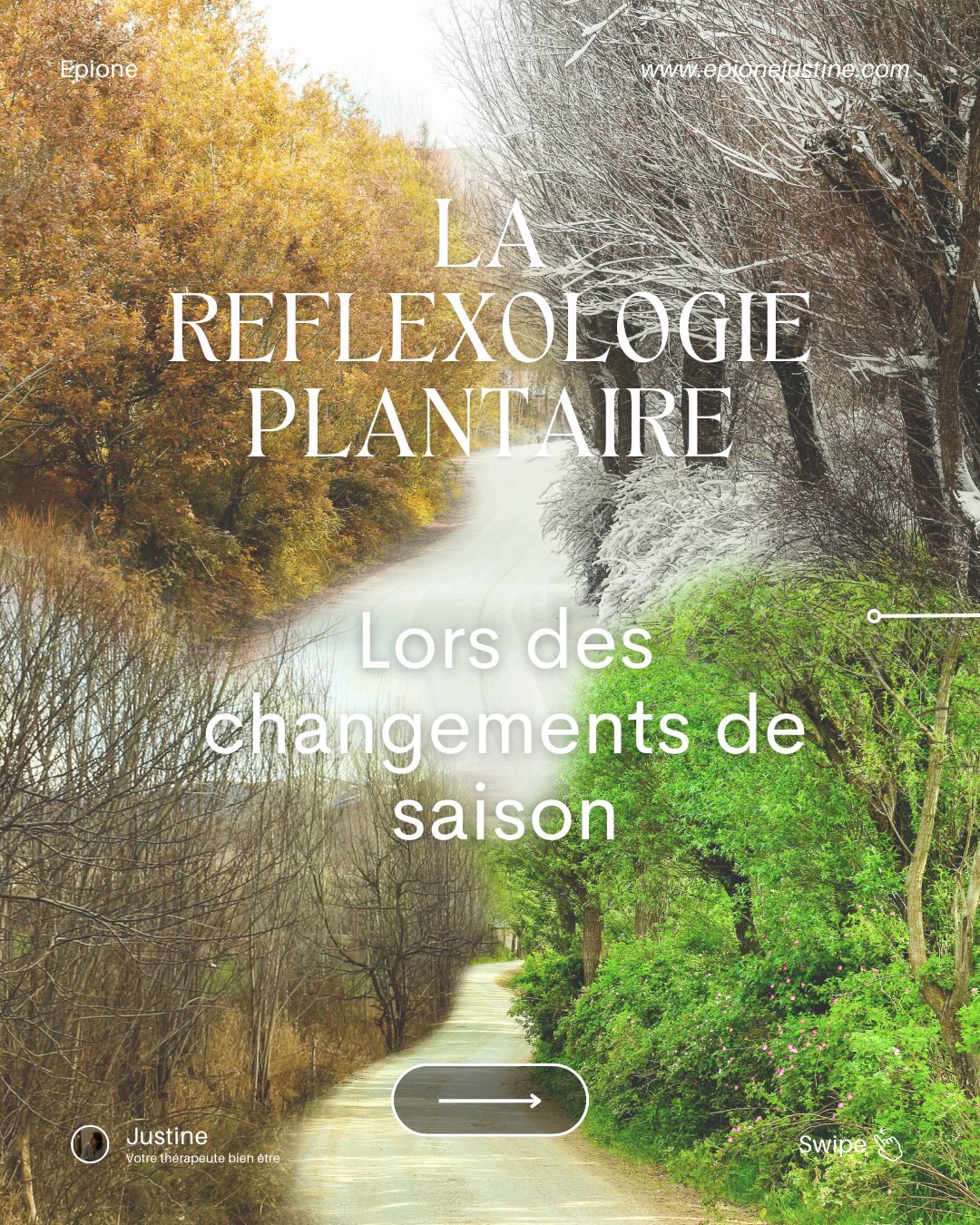 ✨ Changement de saison, invitation à se recentrer ✨
Le corps ressent tout… les variations de lumière, de température, de rythme.
Et si tu lui offrais un vrai moment d’accompagnement pour traverser cette transition en douceur ? 🍂🌸
La réflexologie plantaire vient soutenir l’organisme dans ces périodes de changement :
🌿 stimuler l’immunité
🌿 relancer l’énergie
🌿 apaiser les tensions
🌿 favoriser l’élimination des toxines
Un véritable coup de pouce naturel pour retrouver équilibre et vitalité 💫
Prendre soin de soi au fil des saisons, ce n’est pas un luxe… c’est une nécessité 🤍
📅 Les rendez-vous sont ouverts
#reflexologieplantaire #bienetre #changementdesaison #santeaunaturel #equilibrecorpsesprit prendresoindesoi