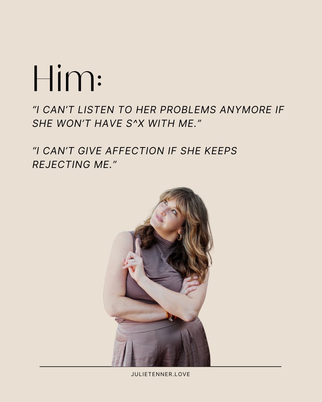 So many couples get stuck here:
For him:
“I can’t listen to her problems if she won’t have s^x with me.”
“I can’t give affection if she keeps rejecting me.”
For her:
“I can’t be s^xual if I don’t feel close.”
“I can’t soften when I feel unseen - so I get harsh, hard, flinty.”
It feels protective. But here’s the truth:
✨ It flips polarity - he withdraws, she hardens, and erotic energy shuts down.
✨ It makes love transactional: “I’ll only give once I’ve gotten.” Desire dies in quid-pro-quo.
✨ It creates a stalemate - both waiting, neither moving. Resentment builds, sex disappears.
✨ It puts the weight of passion on your partner’s behaviour instead of your own choice to give, open, or soften.
The truth? Desire doesn’t bloom when conditions are perfect.
It blooms when someone risks going first.
When he listens not as a bargain, but as a choice.
When she softens not because it’s earned, but because that’s who she wants to be.
That’s what breaks the stalemate and reignites the spark.
#sexologist #relationshipcoach #intimacymatters #longtermcouple #marriagecounseling desirelines