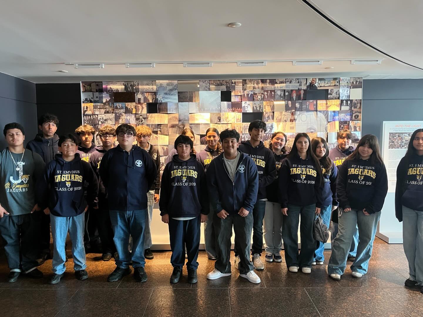 8th Grade’s Field Trip to the Museum of Tolerance.
#stemydiuscatholicschool #jaguarstrong #museumoftolerance #fieldtrip