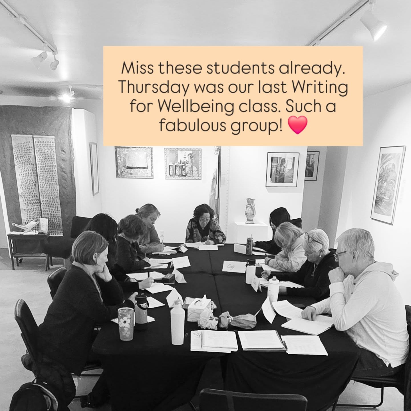 Thank you @caetanicentre for offering me the space to run my first Writing for All class 🥰