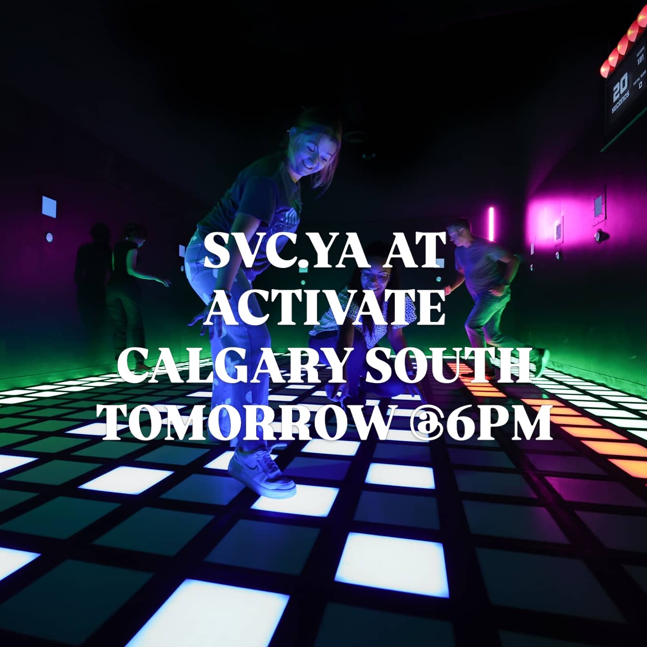 🚨 YOUNG ADULTS REMINDER 🚨
Hey SVC Young Adults! Just a reminder that we’re meeting tomorrow at 6PM at Activate Calgary South 🔥
It’s going to be an amazing time of fun, connection, and community—you don’t want to miss it! Bring a friend and come ready 🙌
📩 Message us for more details
See you there!