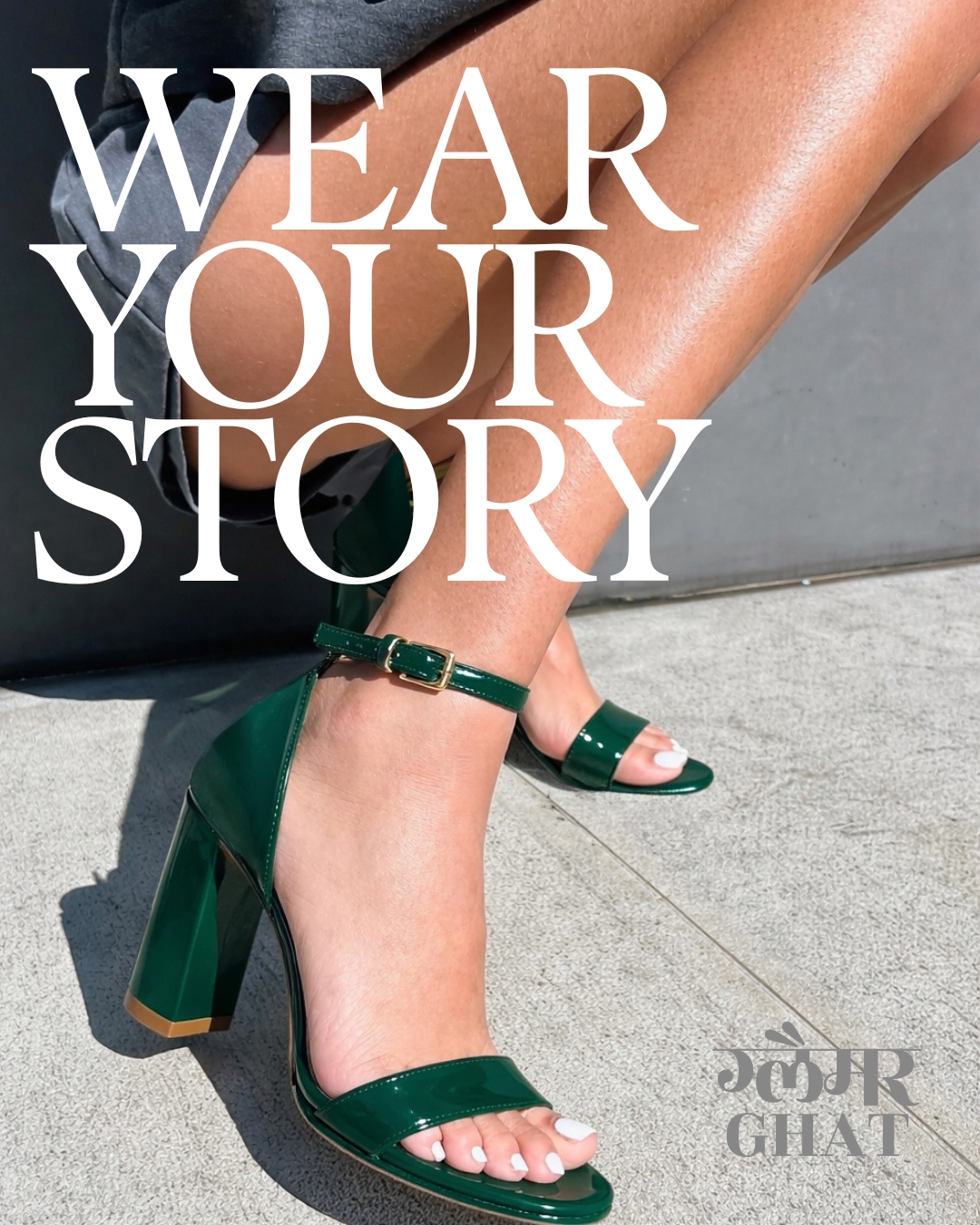 Elevate your everyday style with a statement that speaks confidence.
Sleek. Structured. Effortlessly bold.
Crafted in a rich emerald finish with a clean silhouette, this pair is designed to stand out — whether it’s a brunch plan or a night out.
✔ Comfortable block heel for all-day wear
✔ Minimal strap design for a modern look
✔ Easy to style with both western & fusion outfits
Step into something that feels as good as it looks.
📍 Available at Glamour Ghat
LGF23, Spectrum Metro Mall, Sector 75, Noida
2nd Floor, Rcube Monad Mall, Sector 43, Noida
DM to order | Limited pieces available
#HeelsForWomen #BlockHeels #GreenHeels #StatementFootwear #WomensFashionIndia #FootwearFashion #StyleWithConfidence #ChicStyle #TrendingFootwear #FashionAccessoriesIndia #NoidaShopping #DelhiNCRFashion #GlamourGhat #ShopLocalIndia #StreetStyleIndia #OutfitInspiration #DailyFashion #LuxuryLook #MinimalStyle #FashionReels