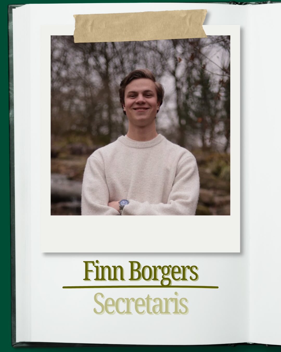 Vandaag weer een nieuw voorstel rondje! Dit keer willen we jullie voorstellen aan onze secretaris Finn!👨🏻💻🤩