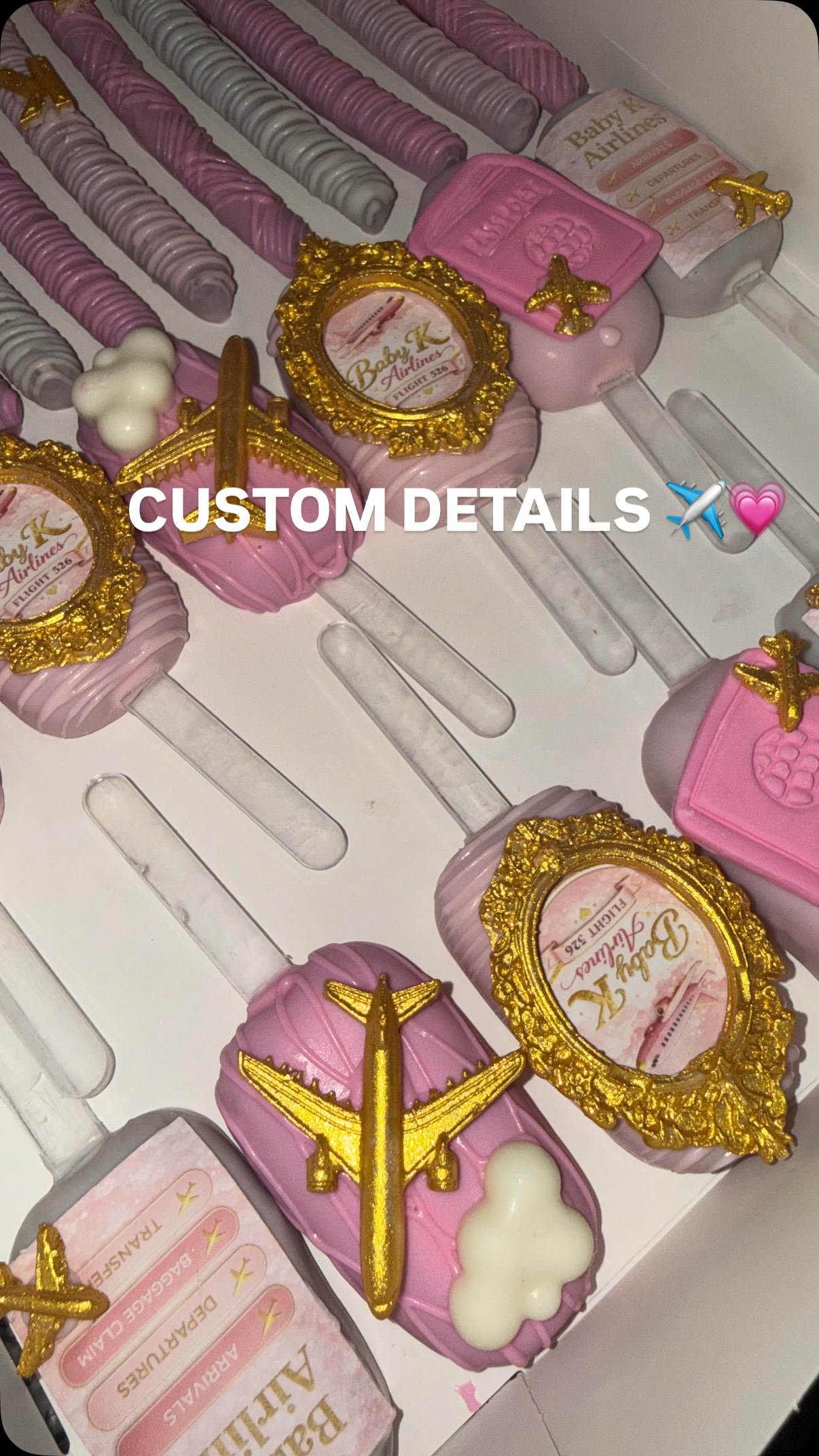 This set was all about the details ✈️💗
Every piece was designed to match the theme, from textures to colors to finishing touches.
These are the orders I love creating 🥹
Now booking custom orders for 2026.
DM to reserve your date 📩
#detroitdesserts #customtreats #luxurydesserts #desserttable #detroitbaker