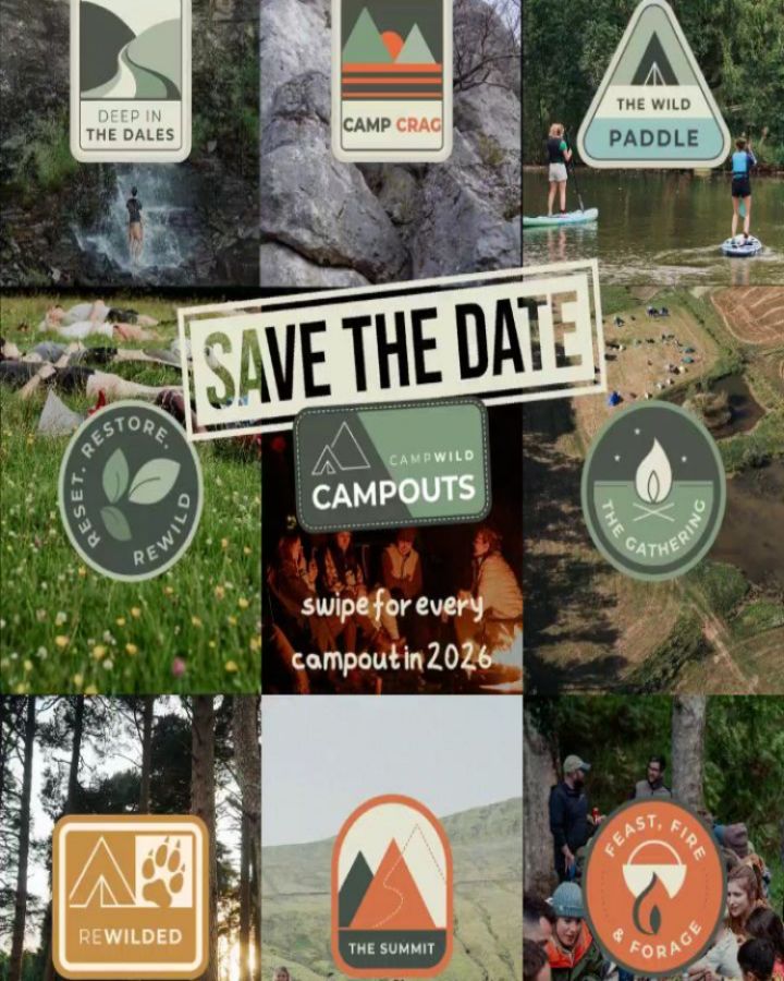 Dearest, Wildest Community - HERE WE GO 💥🏕
CampWild Campouts are going to be the single best thing you could do in 2026 & here are ALL the details you need to get them locked in the diary 💪🏼🙏🏻
After the most incredible first two campouts of the year under our belt, we have a mega 8 MORE campouts to come starting in May in the adventure playground that is Deep in the Dale ⛺️ 👣
Swipe through for all the info for each & every campout, before heading to our bio to get your tickets secured 🏕
We have more partnerships, huge surprises, special guests & SO much more to announce over the coming months but for now, save this post, grab your pen, stick these in your diary & get a bloody ticket - these are not to be missed 💥🚀
#campout #community #campwild #camping #summer2026