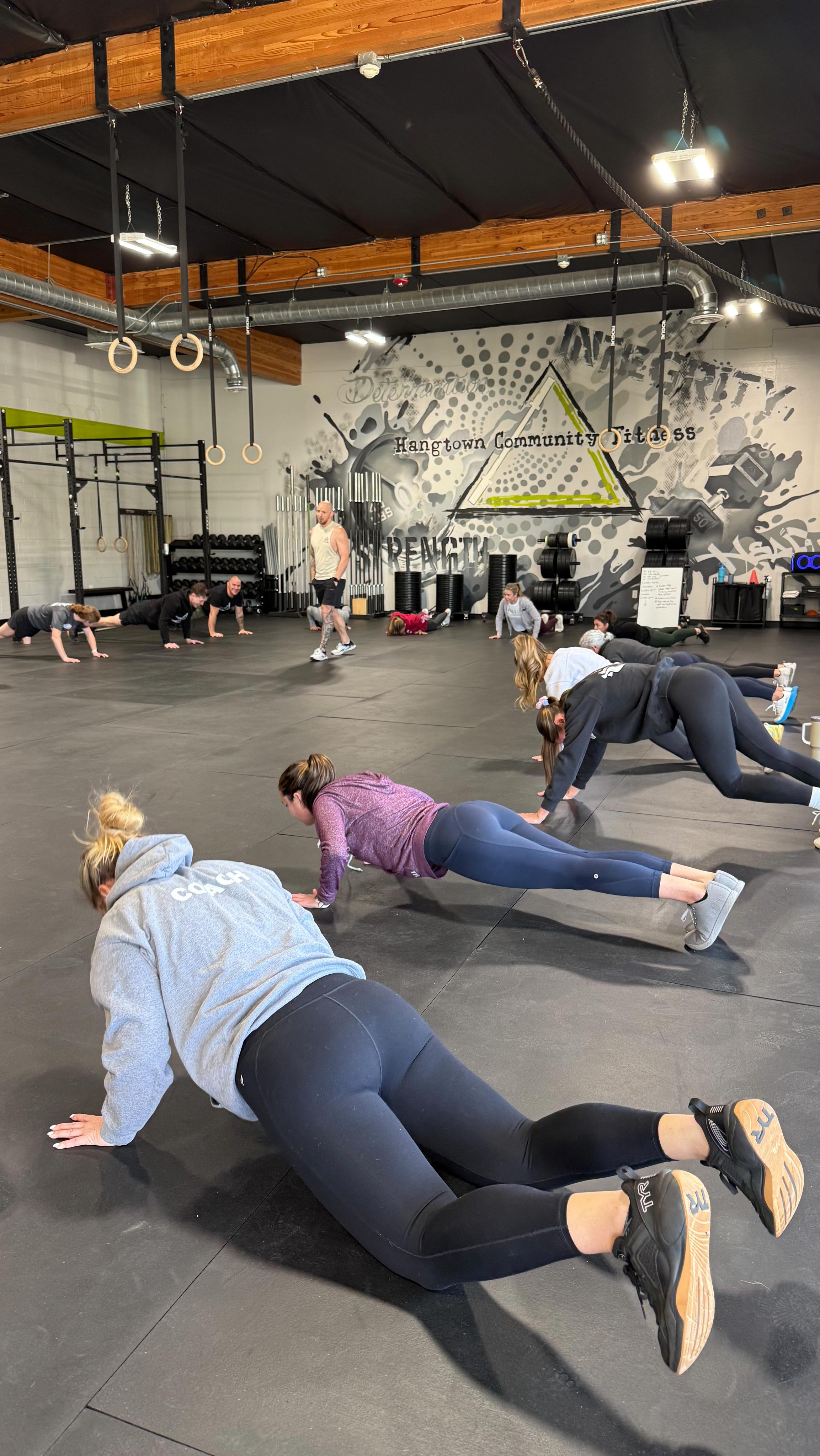 Strength in Numbers.
The friends. The smiles. The reps.
We all become stronger together.