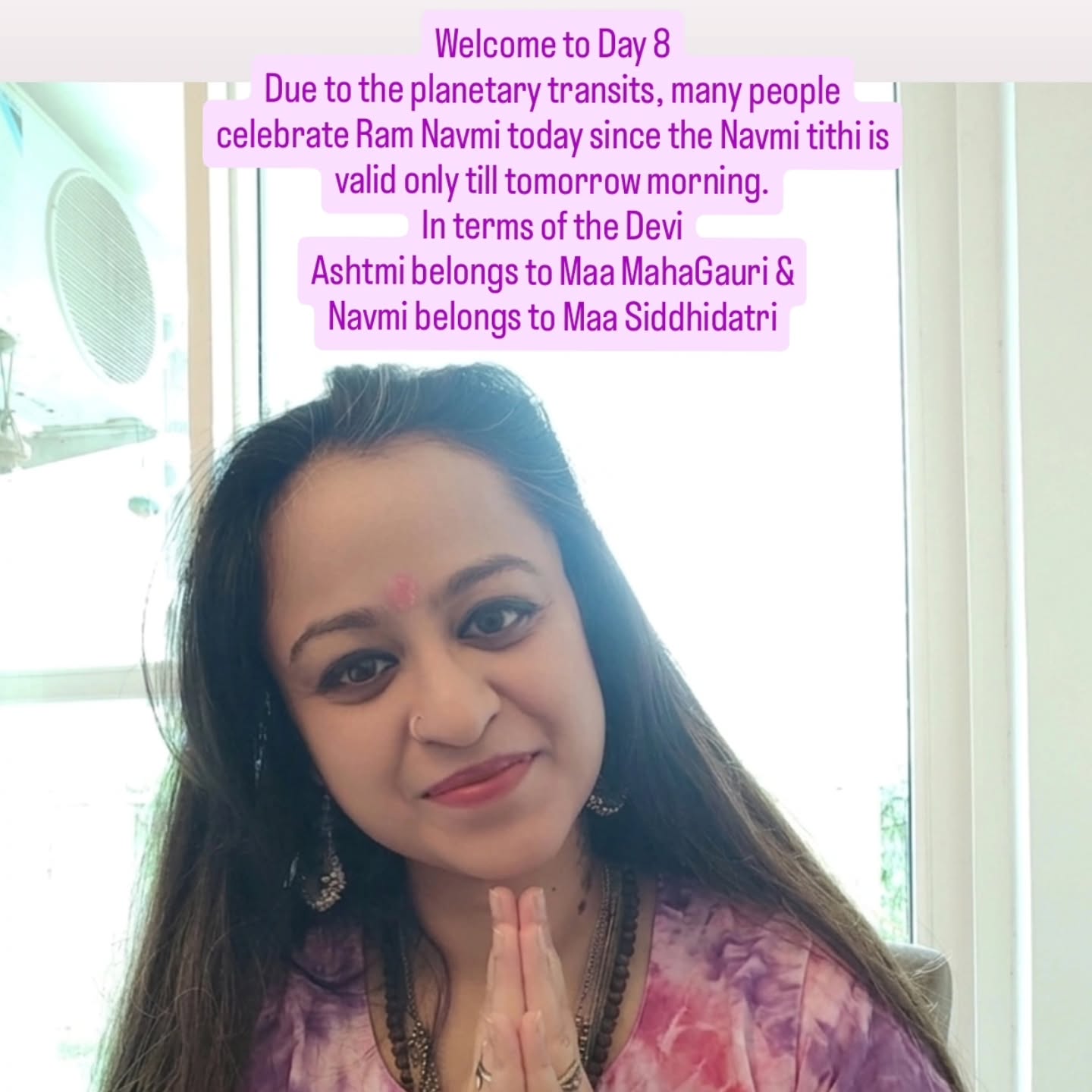 Ram Navmi - The Sovereign Soul 👑💜
🎨 Color: Purple purple and pink
🧘 Practice: Full Yogic Breath (3-part breath to maximize lung capacity and integration)
🔊 Frequency: 174 Hz (The Foundation frequency; relieves pain and provides security)
📿 Mantra: Om MahaGauryayi Namah, Om Siddhidatryai Namah, Ram Ram
We’ve detoxed the gut, calmed the nervous system, and aligned the frequency. You are now stepping into the new season not just prepared, but powerful.
The Reset is over.
The life you’ve been 'thinking' about starts now. Comment how was the reset journey for you.
#Navratri2026 #Spiritualintegration #SpiritualMastery #ramnavmispecial🚩❣️🕉️ #ramnavami2026⚜️🚩🏹