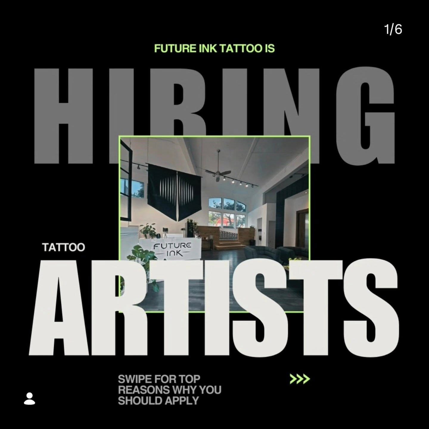 Future Ink Tattoo is looking to bring in experienced artists to join the team.
This is not an apprentice position — we’re only looking for artists with 5+ years of experience who are confident in their craft. All styles are welcome.
We’re building a space that stays ego-free and drama-free, something that’s honestly hard to find in this industry. Solid artists, good energy, no nonsense.
We work on a flat monthly rent — no percentage cuts, no shady commissions. We also provide all disposables except ink and needles.
If you’re established, take your work seriously, and want a better environment, hit us up and come check the shop.