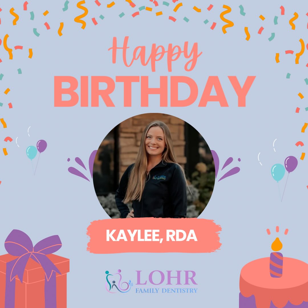 We are sending birthday 🥳🎈wishes LONG distance today from the LFD team to Peru 🇵🇪 for Kaylee! We are thinking of you and hoping you have the best trip with Jake and the happiest birthday! 🎉 🍰 #kayleerda #lohrfamilydentistry #drlohrdds #siouxcitydentist #kayleefuturedds