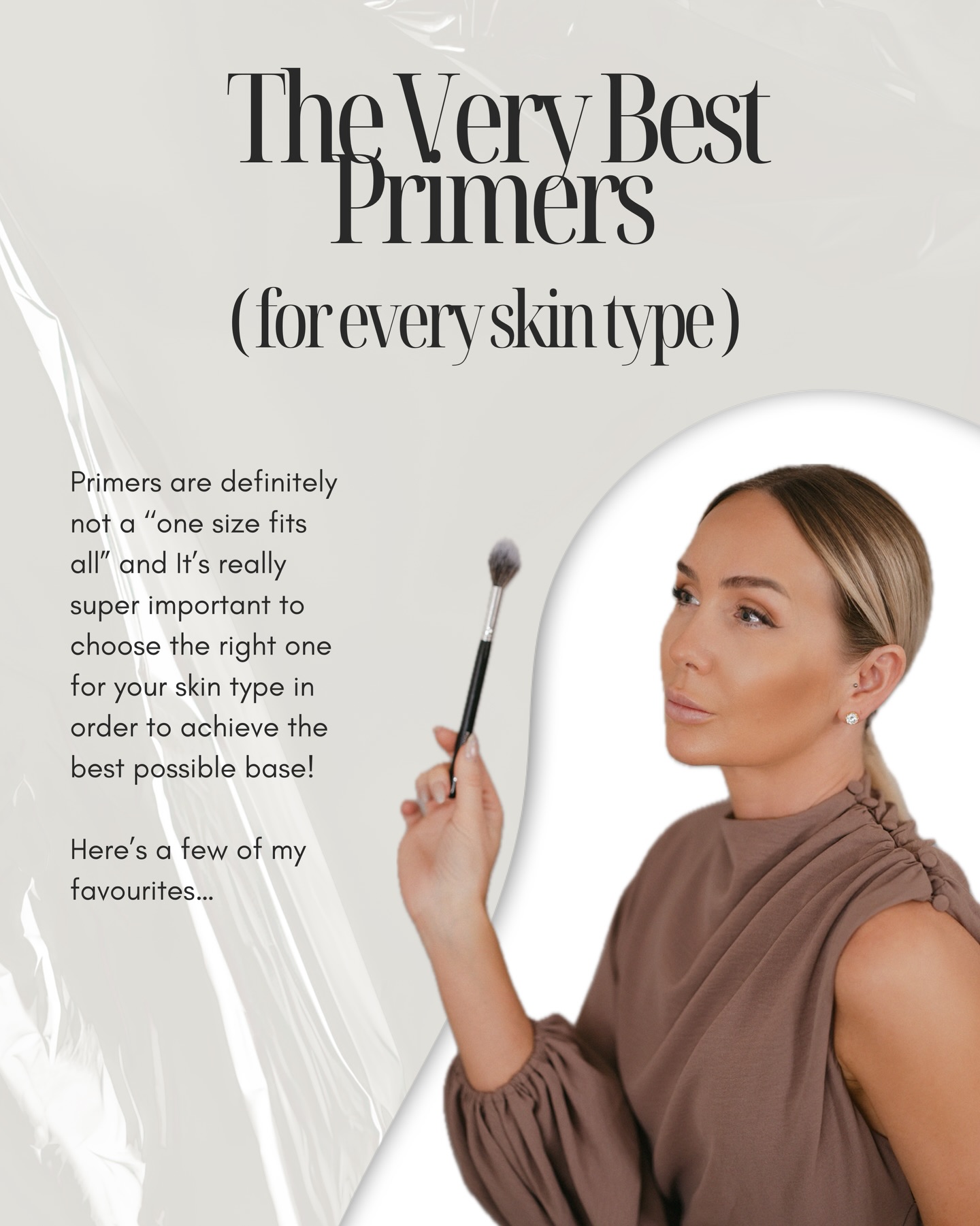 Not all primers are created equal — and using the wrong one can completely sabotage your makeup ✨
Your skin type should ALWAYS decide your primer, not trends 🤍
🤍 Dry skin?
Go for a hydrating primer to smooth texture and stop your foundation from clinging to dry patches. @charlottetilbury Wonderglow
🤍 Oily skin?
A mattifying primer helps control shine and keeps everything in place all day. @makeupforever Step 1 Mattifying Base
🤍 Combination skin?
Try multi-priming — use a combination of primers mattify your T-zone and hydrate everywhere else.
🤍 Open Pores
Look for lightweight, non-comedogenic formulas that help foundation to glide over pores giving a smooth appearance. @benefitcosmeticsuk The Porefessional
🤍 Dull skin?
Use a primer with illuminating particles to bring glow and radiance back into the skin @byterryofficial CC Serum
🤍 Mature Skin?
A hydrating silicone based primer is best to stop foundation settling in fine lines and give a hydrated plumped appearance @yslbeauty Touche Eclat Blur Primer
🤍 Eyeshadow Creasing?
An eye primer helps to keep eyeshadow in place all day, colours appear more vibrant and increasing is eliminated @maccosmeticsuki 24 Hour Eye Base @urbandecayuki Original Primer Potion
The right primer = smoother application, longer wear, and a flawless finish 🙌
Don’t forget to use my code LFTFHELENMUA FOR DISCOUNT ON MOST OF THE ABOVE AT @lookfantastic
#MakeupTips #PrimerMatters #SkinPrep #FlawlessBase #BeautyRoutine