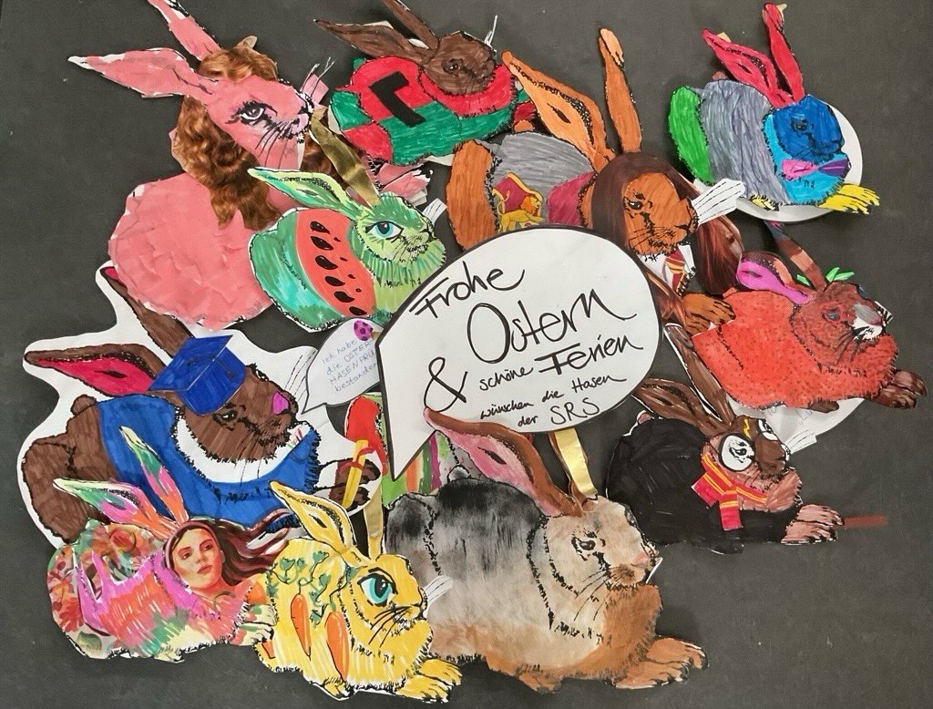 Wir wünschen allen schöne und erholsame Osterferien! 🐇🐣😊
#ostern #srsamberg #ferien