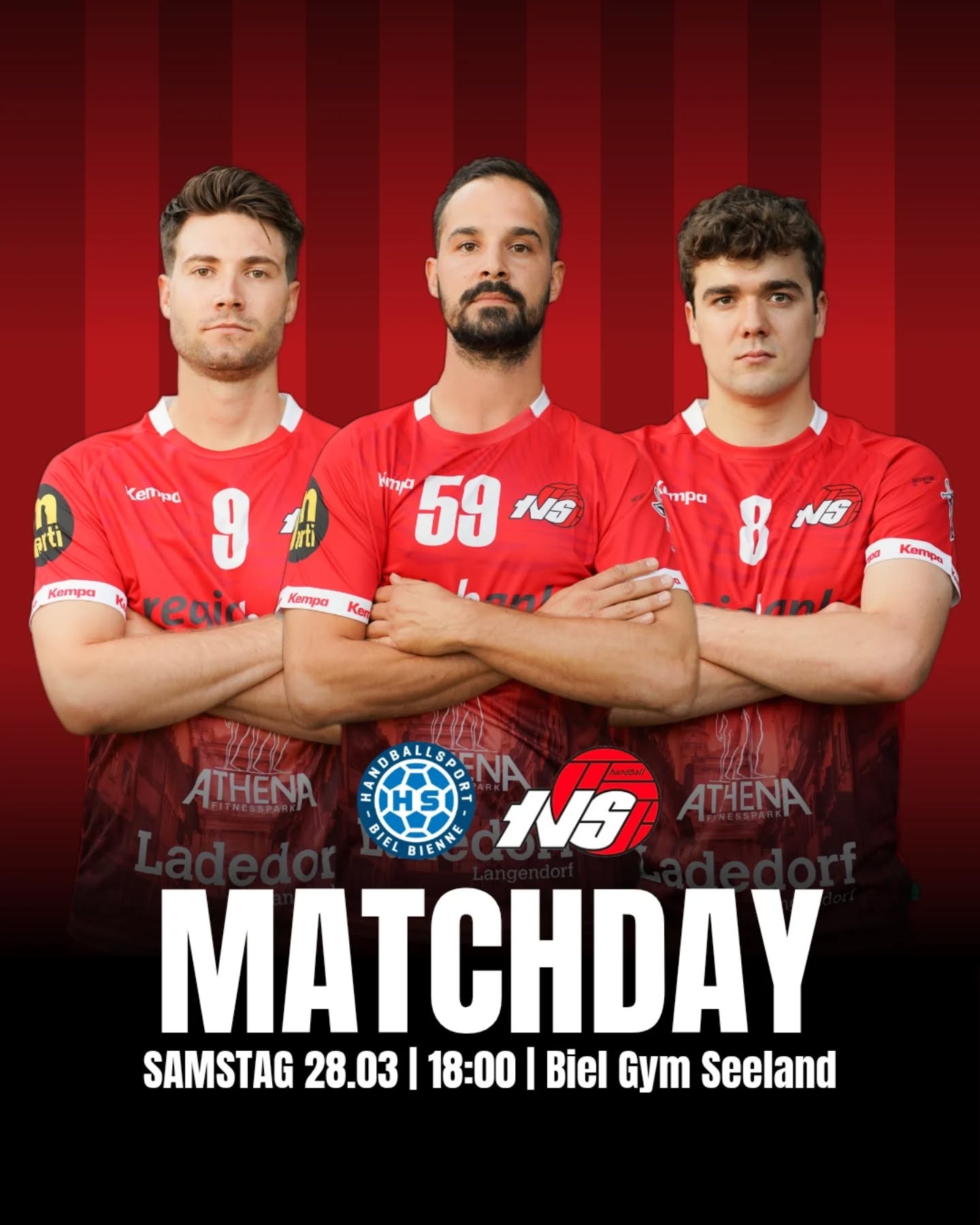 Derby zum Saisonabschluss!
Am Samstag trifft der TV Solothurn auswärts im letzten Saisonspiel auf den HS Biel. 🤾♂️
📅 Samstag, 28. März 2026
⏰ 18:00 Uhr
🤾♂️ HS Biel vs. TV Solothurn
📍 Gym Seeland, Biel
👉 Ganze Spielvorschau auf unserer Webseite (Link in der Bio)