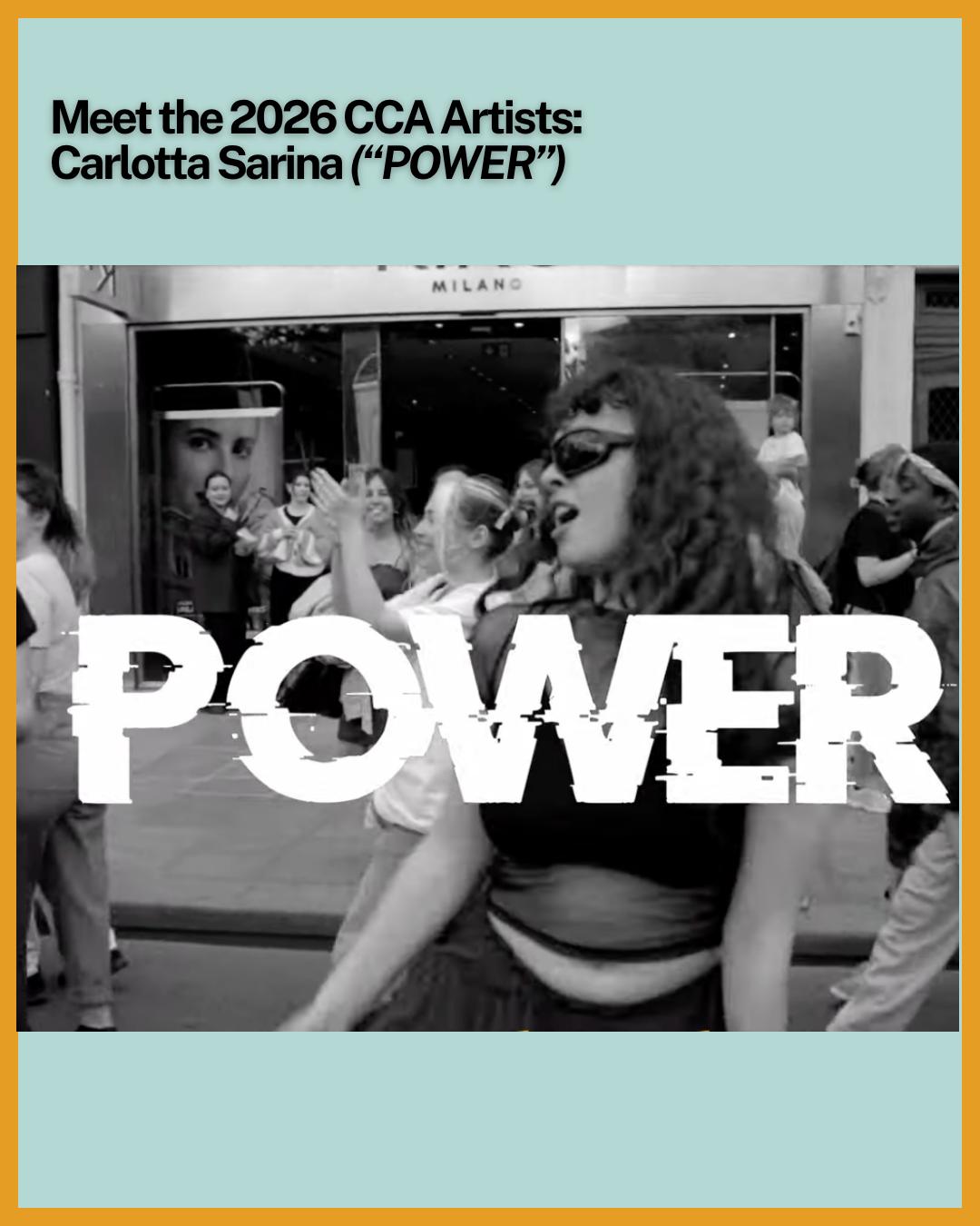 📍Next up in our 2026 CCA Artist series, we would like to spotlight Carlotta “LOTTA” Sarina ! 🎧
"My track 'POWER' is meant to support climate mobilisations. By inviting anyone who passes by to join the chorus, remix a lyric, or add a visual cue, Carlotta turns every performance into a collective creation, climate action as shared, joyful movement" -Carlotta Sarina
@iosonolotta
🟢 We are excited to showcase their work at this years Creative Climate Awards exhibition happening at TECO - 1 East 42nd St, New York, NY starting on April 16th-May 14th. Join us for the celebration!
🌳 Head to the link in our bio for the full list of events! #CreativeClimateAwards
#CollectivePower #ClimateArt #UnityForClimate #ClimateAction