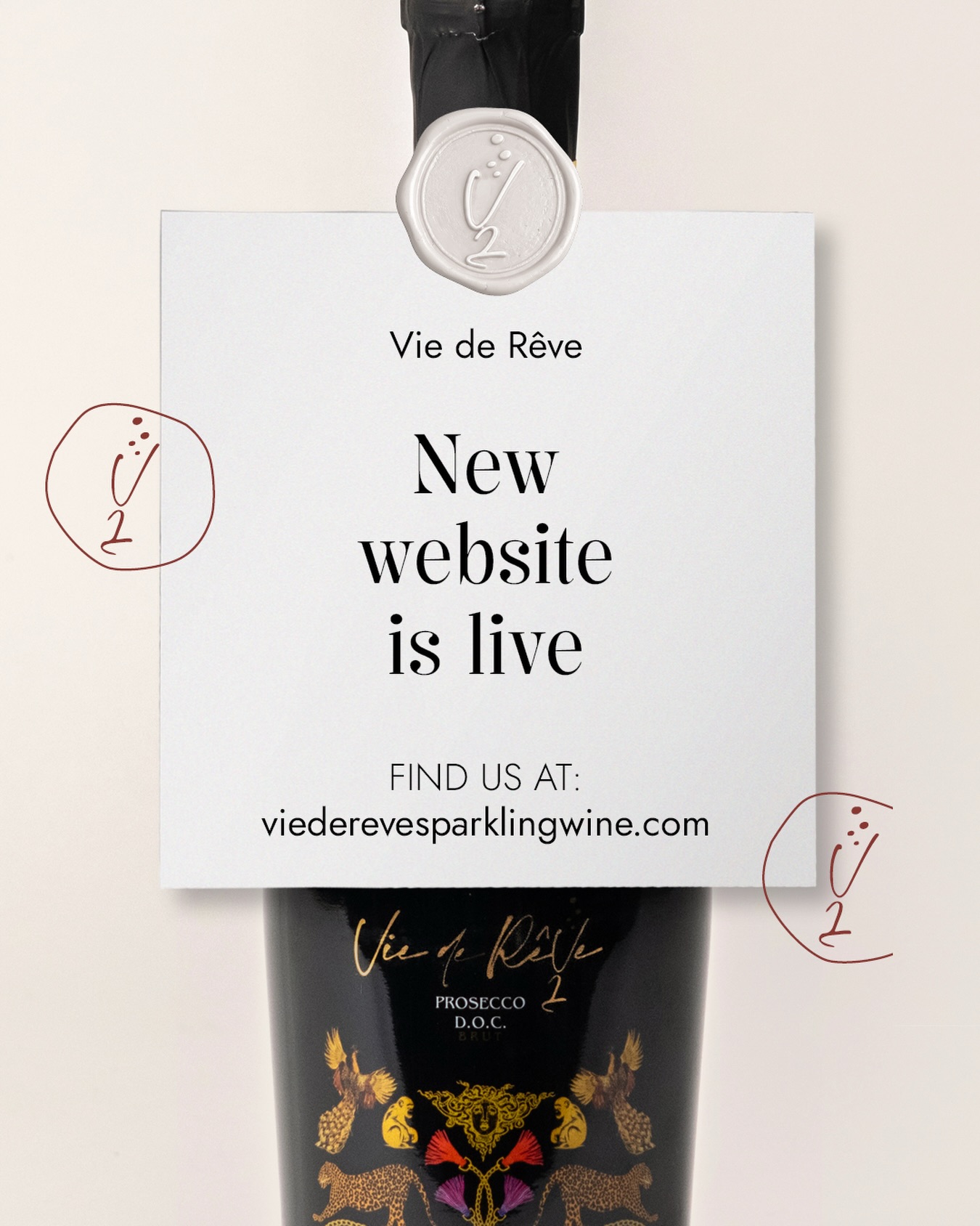 Our world, now online. ✨
Discover the dream | viederevesparklingwine.com | link in bio
#VieDeRêve #NewWebsite